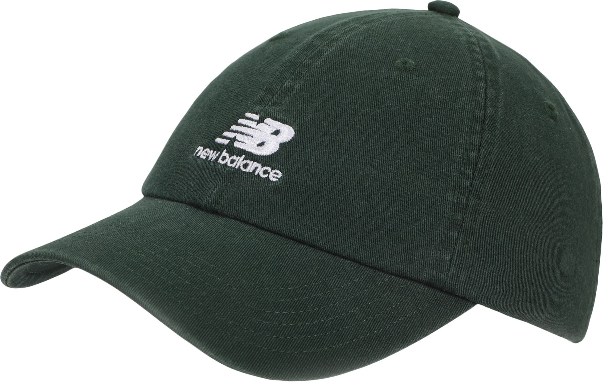 New Balance Stacked 6-Panel Logo Cap Nightwatch Green thumbnail