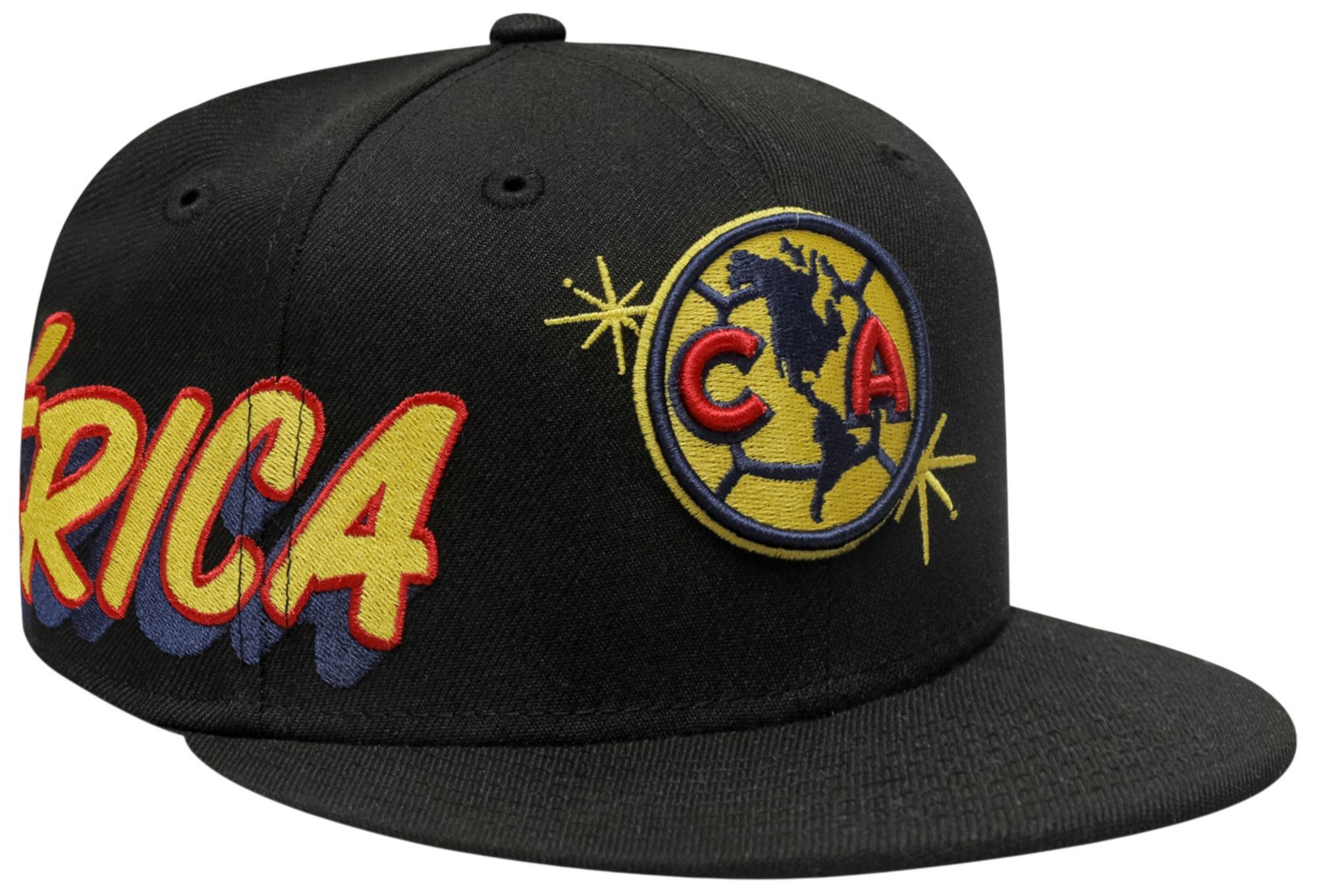 New Era Adult Club America Black 59Fifty Fitted Hat