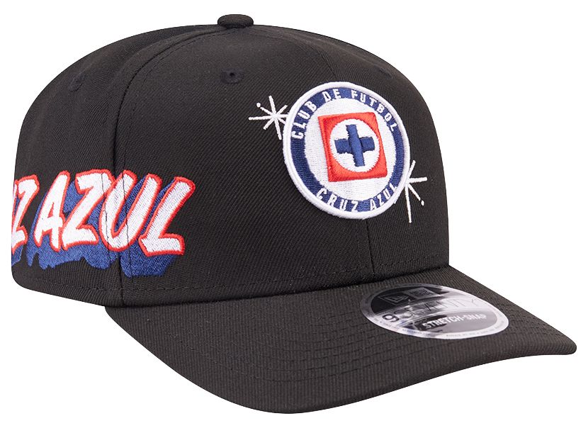 New Era Adult Club Soccer Black 9Seventy Adjustable Hat