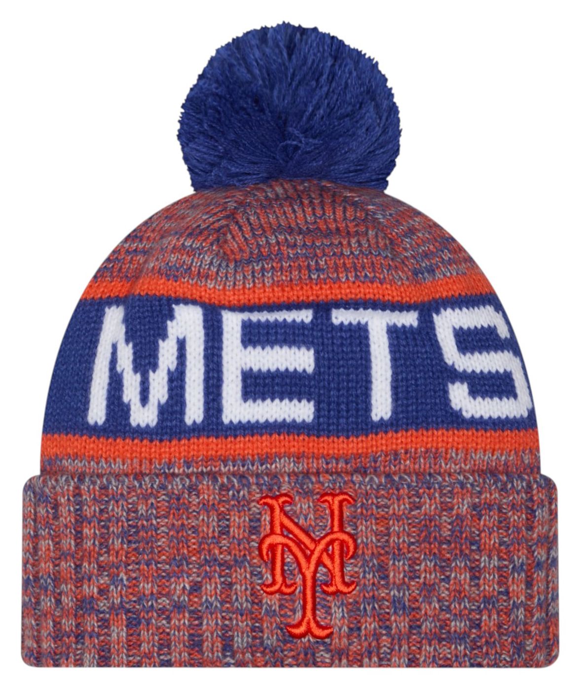 New Era Adult New York Mets Tricolor Knit Hat