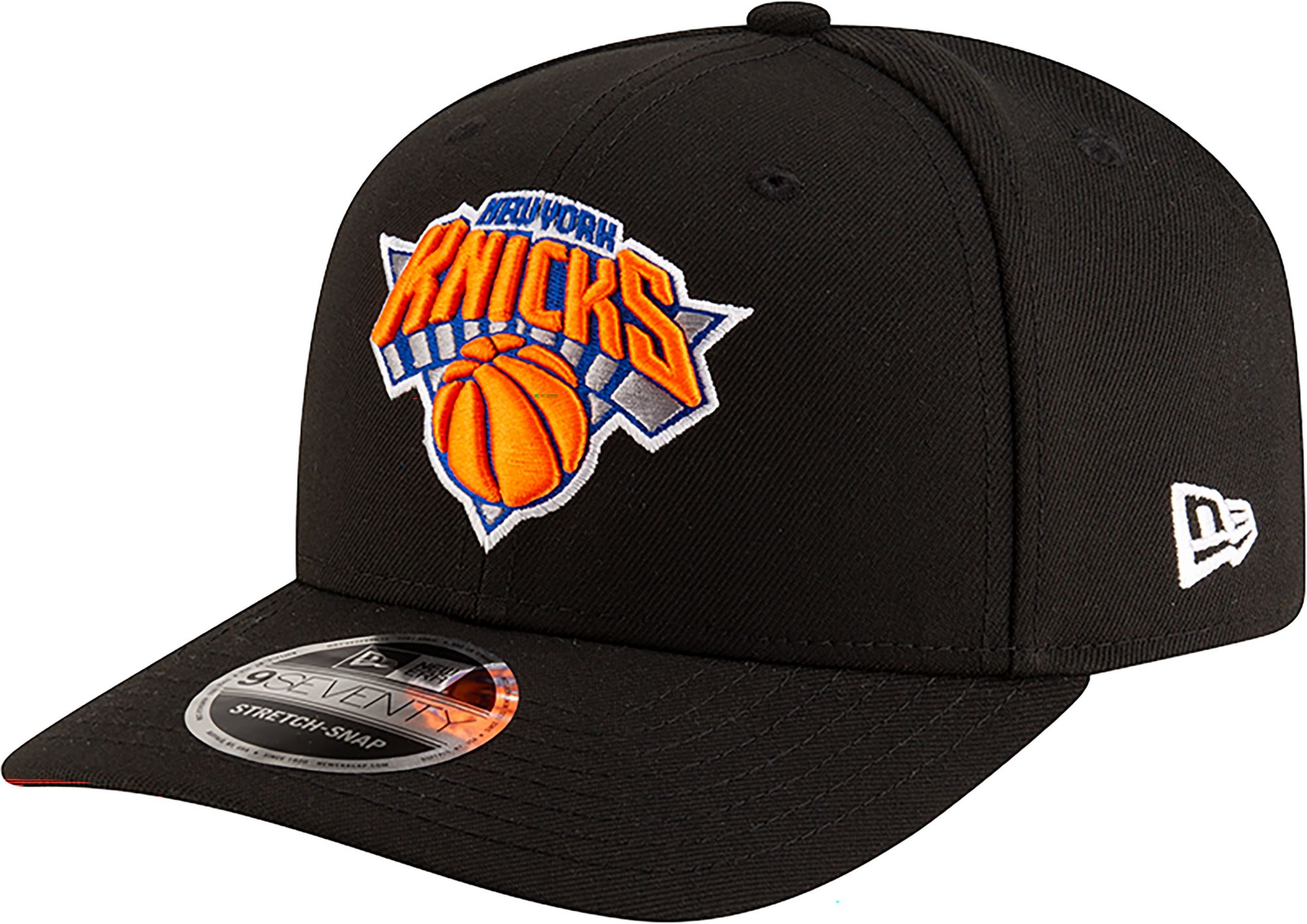 New Era Adult New York Knicks Black 9Seventy Adjustable Hat