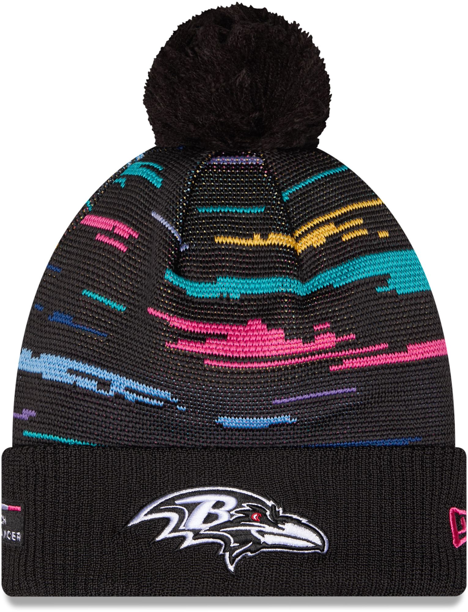 New Era Adult Baltimore Ravens Crucial Catch Knit Beanie