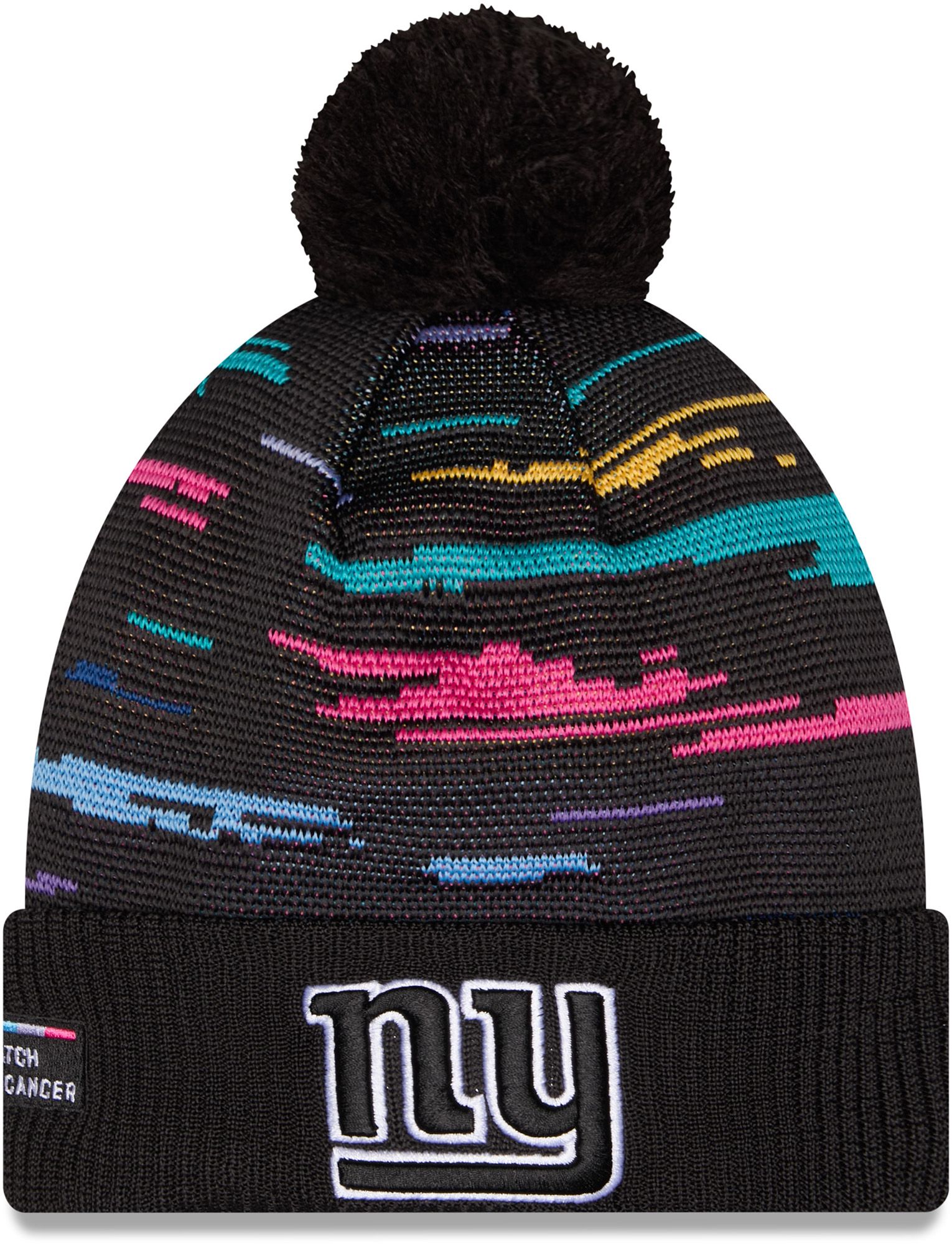 New Era Adult New York Giants Crucial Catch Knit Beanie