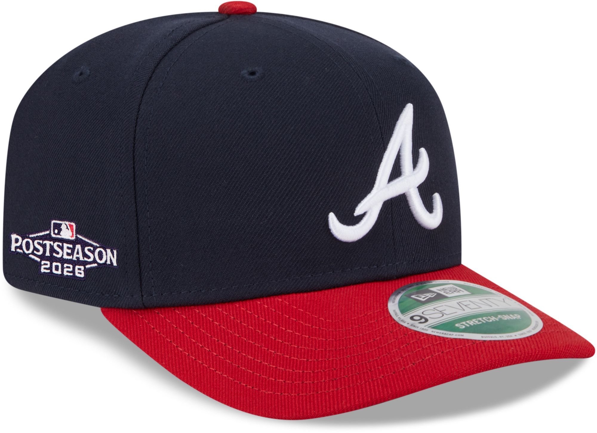 New Era Adult Atlanta Braves Postseason Participant 2026 Home 9Seventy Adjustable Hat