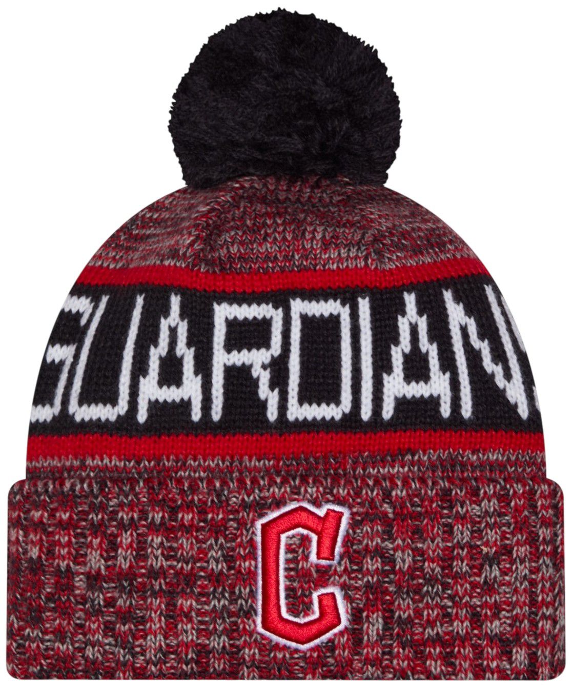 New Era Adult Cleveland Guardians Tricolor Knit Hat