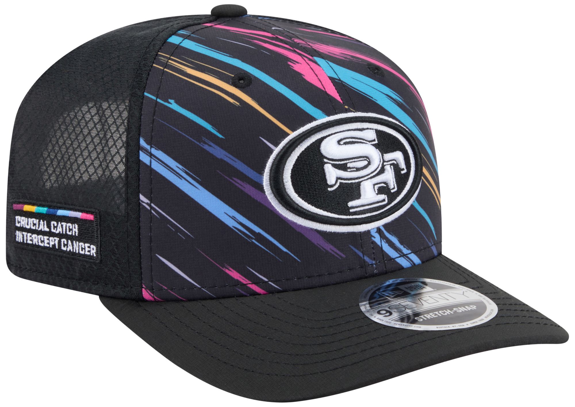 New Era Adult San Francisco 49ers Crucial Catch 9Seventy Adjustable Hat