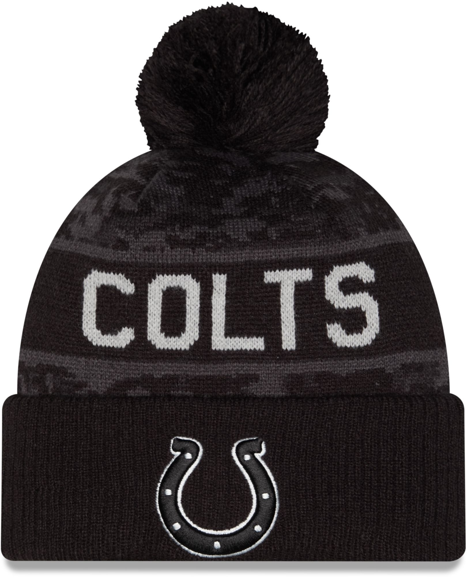 New Era Adult Indianapolis Colts Salute To Service 2026 Sideline Knit Beanie