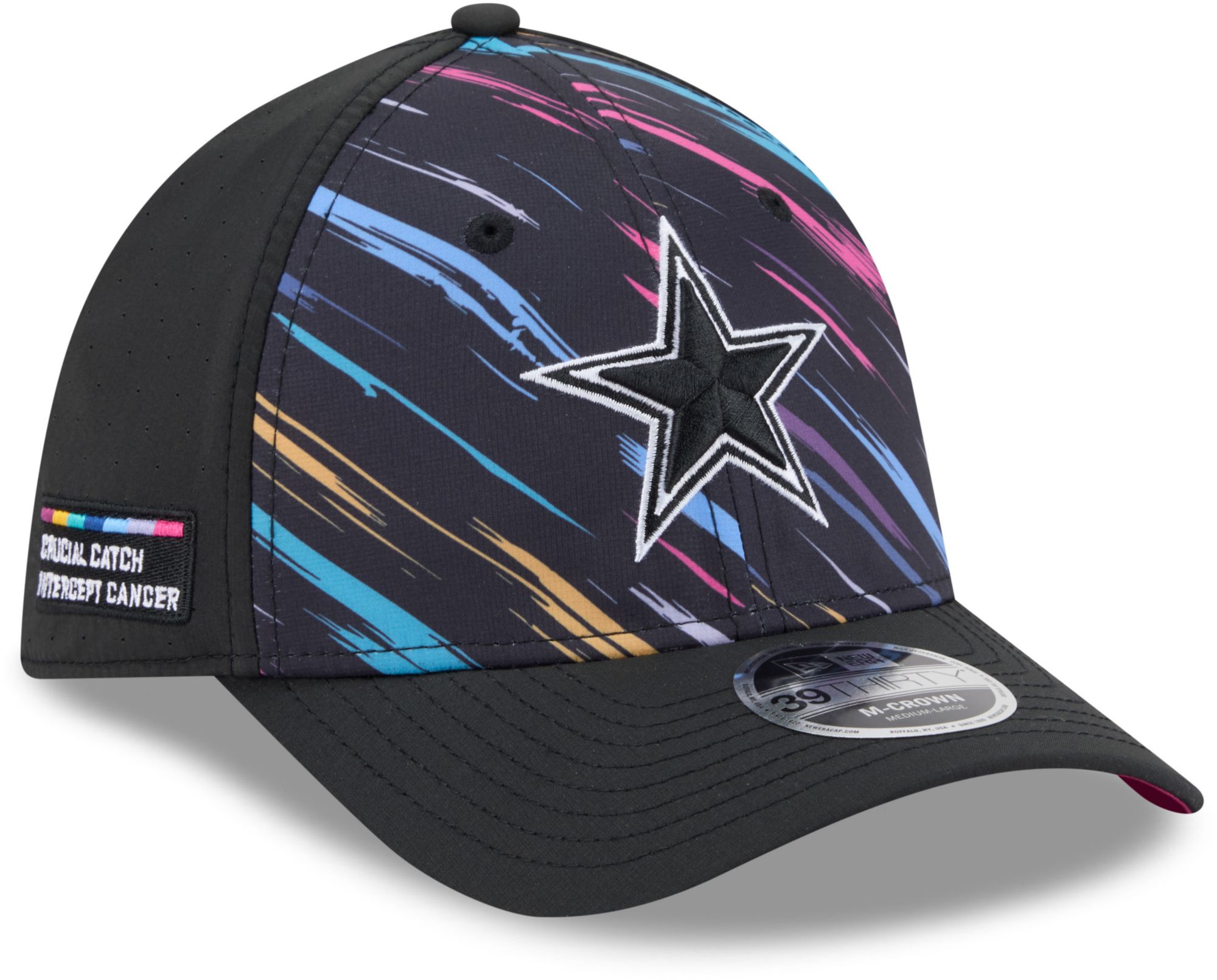 New Era Adult Dallas Cowboys Crucial Catch 39Thirty Stretch Fit Hat
