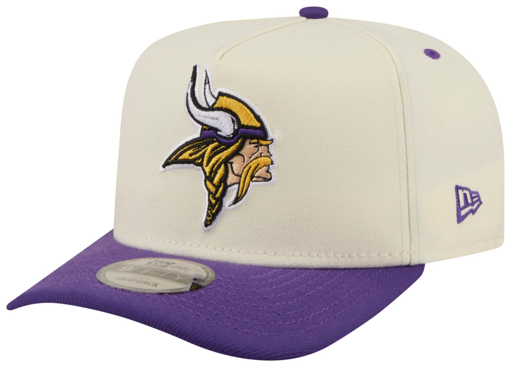 New Era Adult Minnesota Vikings Rear Hit 9Fifty A-Frame Adjustable Hat