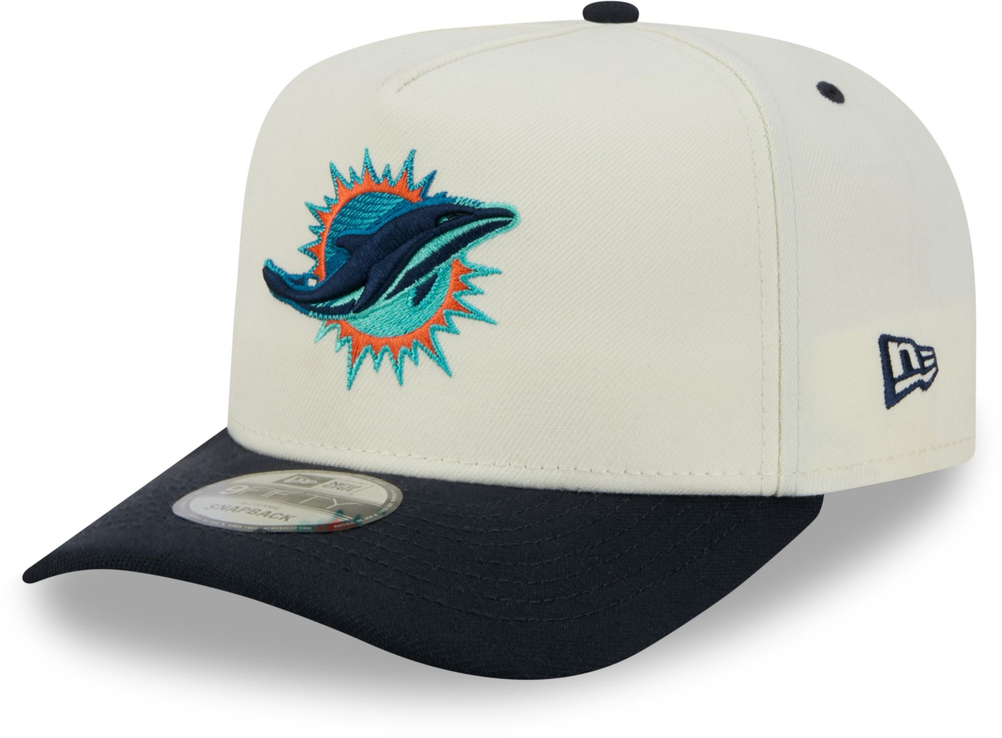 New Era Adult Miami Dolphins NFL Rivalries 9Fifty A-Frame Adjustable Hat