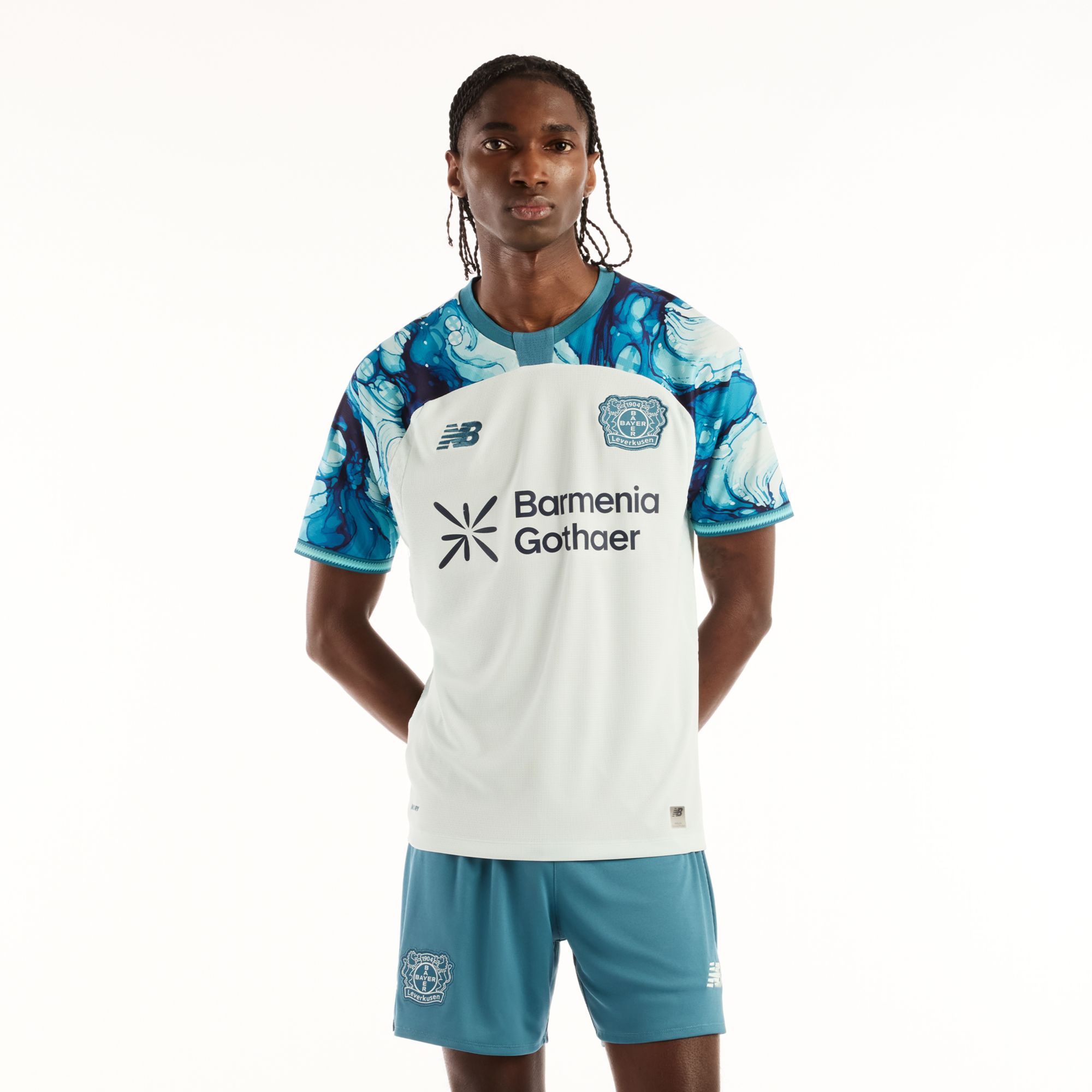 New Balance Adult Bayer 04 Leverkusen Authentic Away Jersey