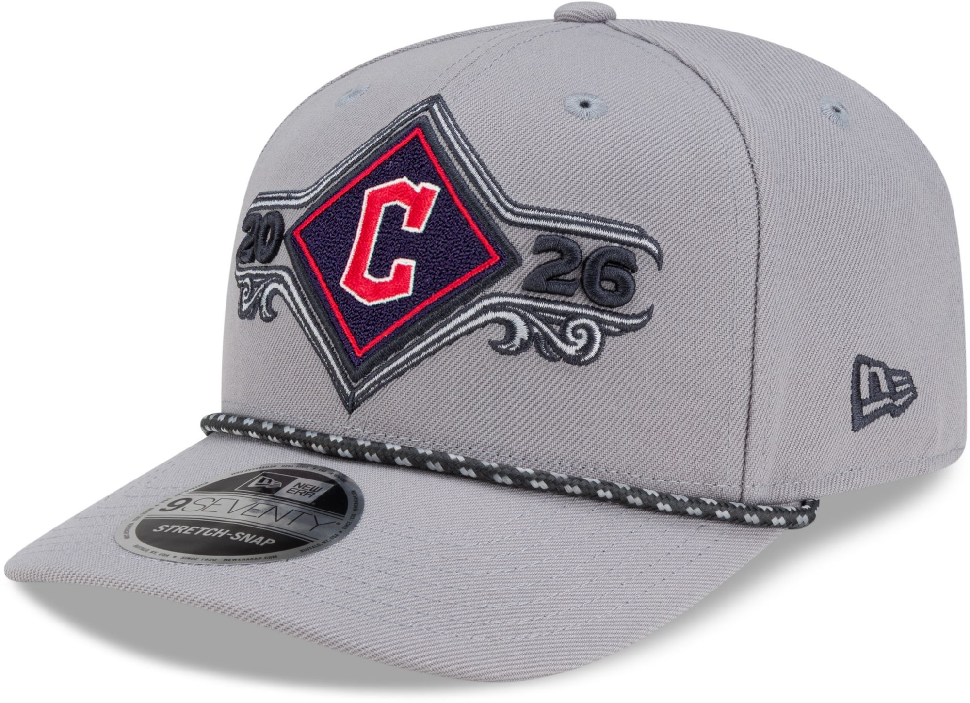New Era Adult Cleveland Guardians Division Series Champs 2026 Locker Room 9Seventy Adjustable Hat