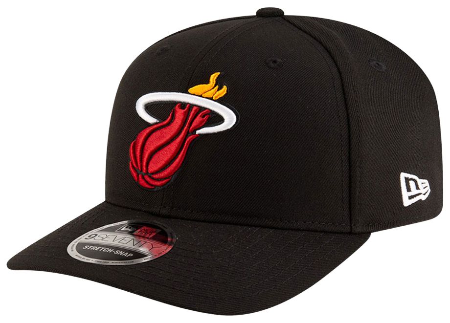 New Era Adult Miami Heat 970 Stretch Snapback Hat