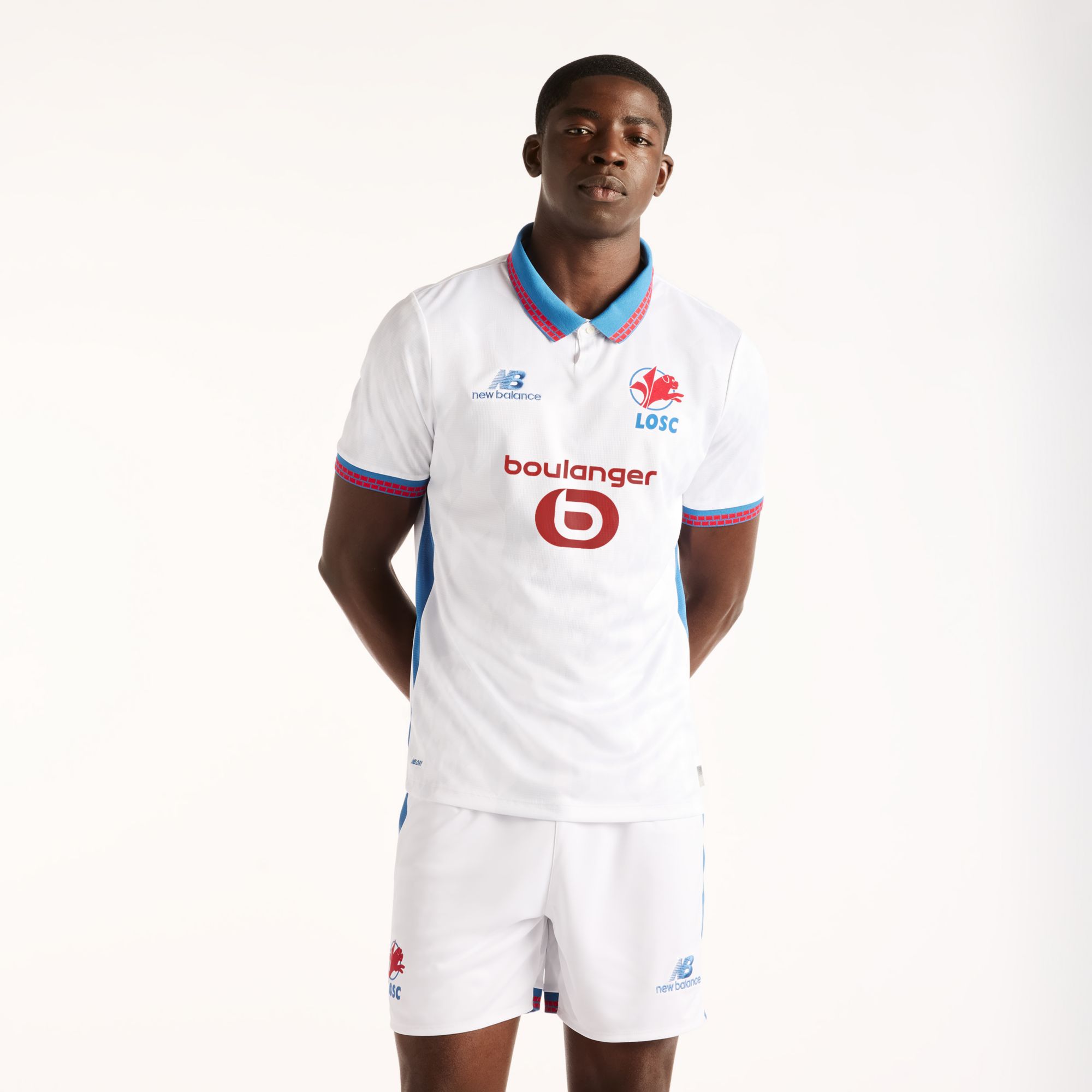 New Balance Adult Lille OSC Multicolor 2026 Away Authentic Jersey