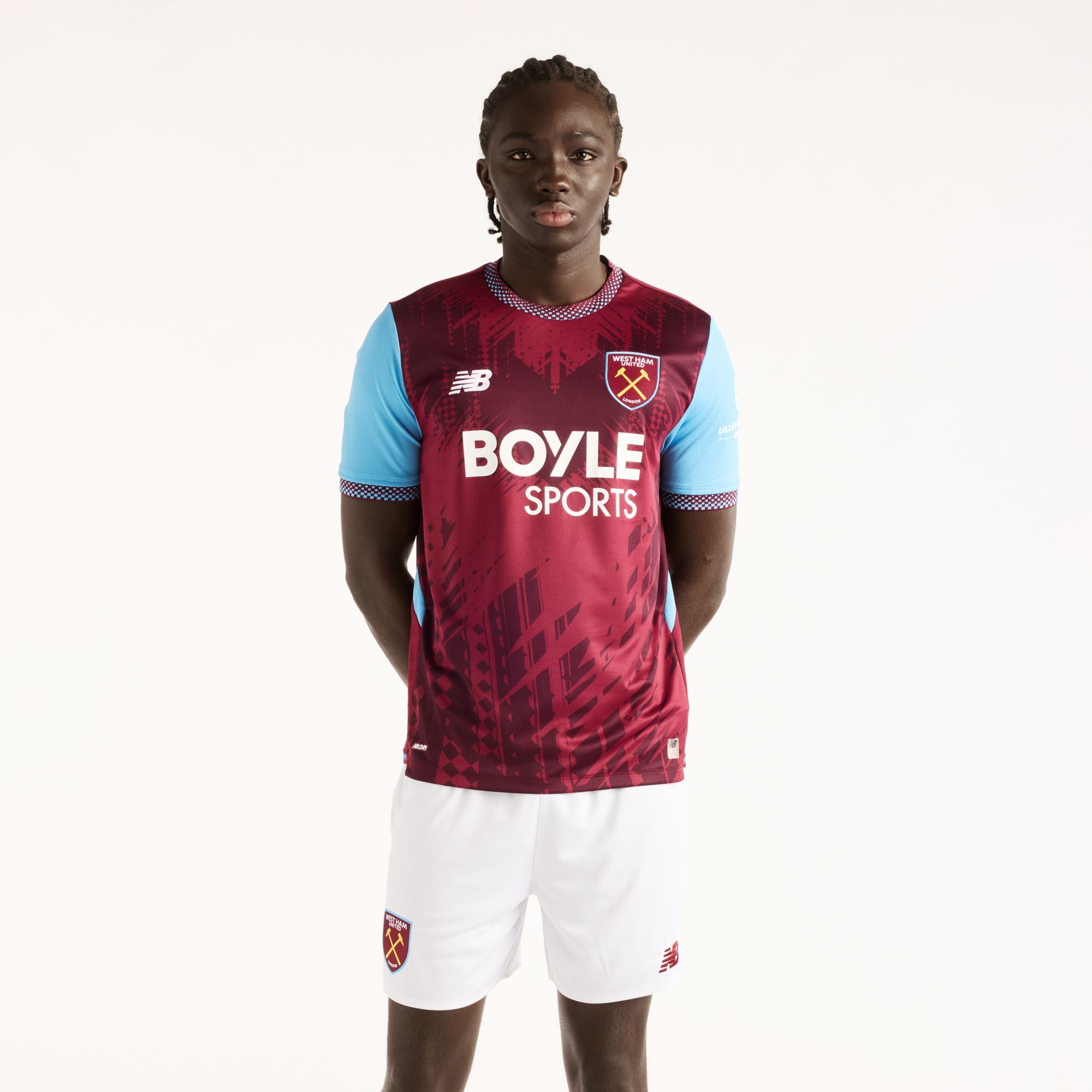 New Balance Adult West Ham United Multicolor 2026 Home Authentic Jersey