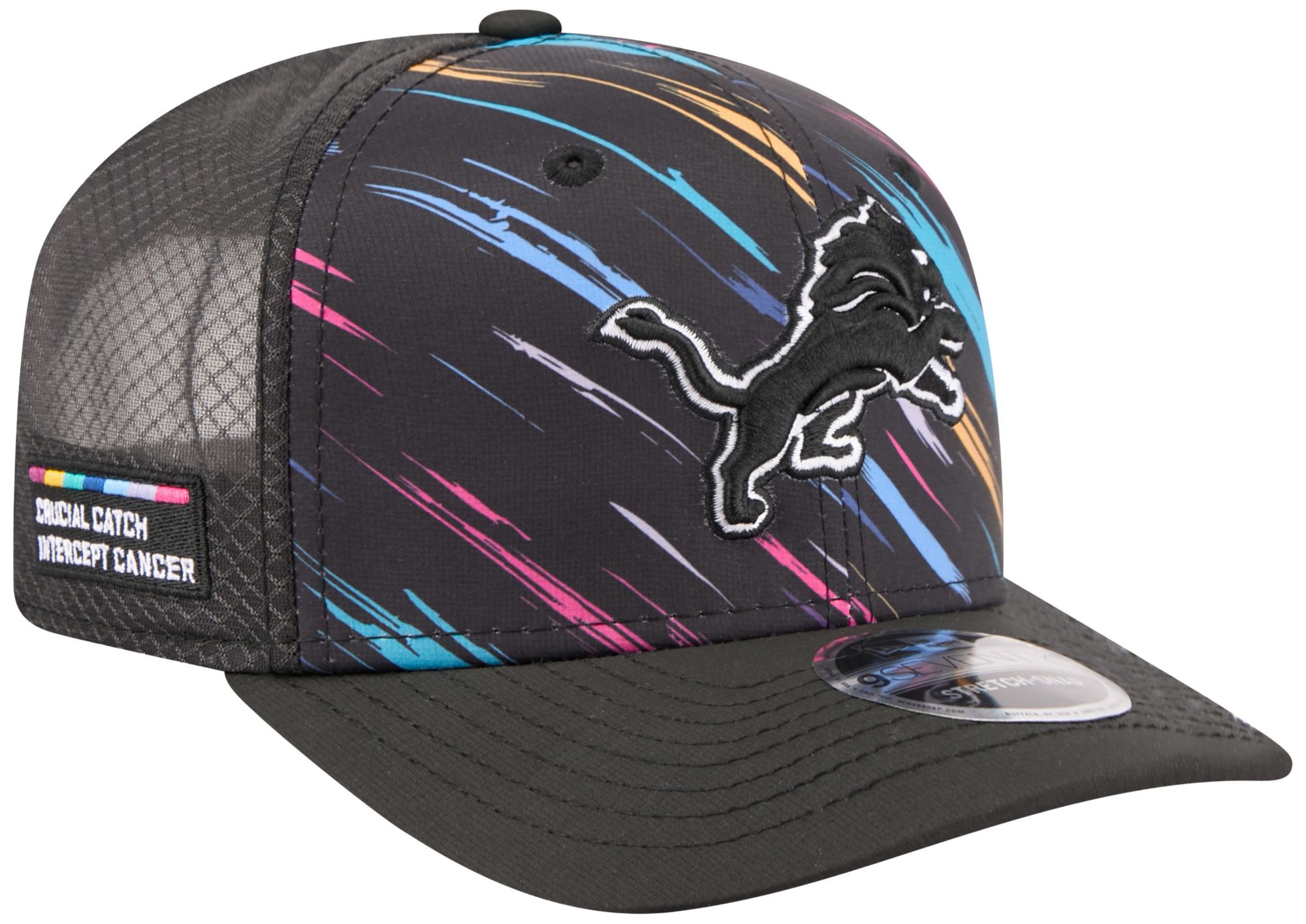 New Era Adult Detroit Lions Crucial Catch 9Seventy Adjustable Hat