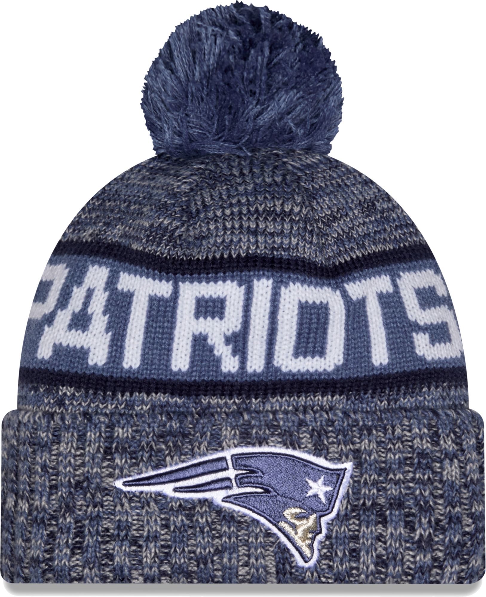 New Era Adult New England Patriots NFL Rivalries Navy Knit Beanie