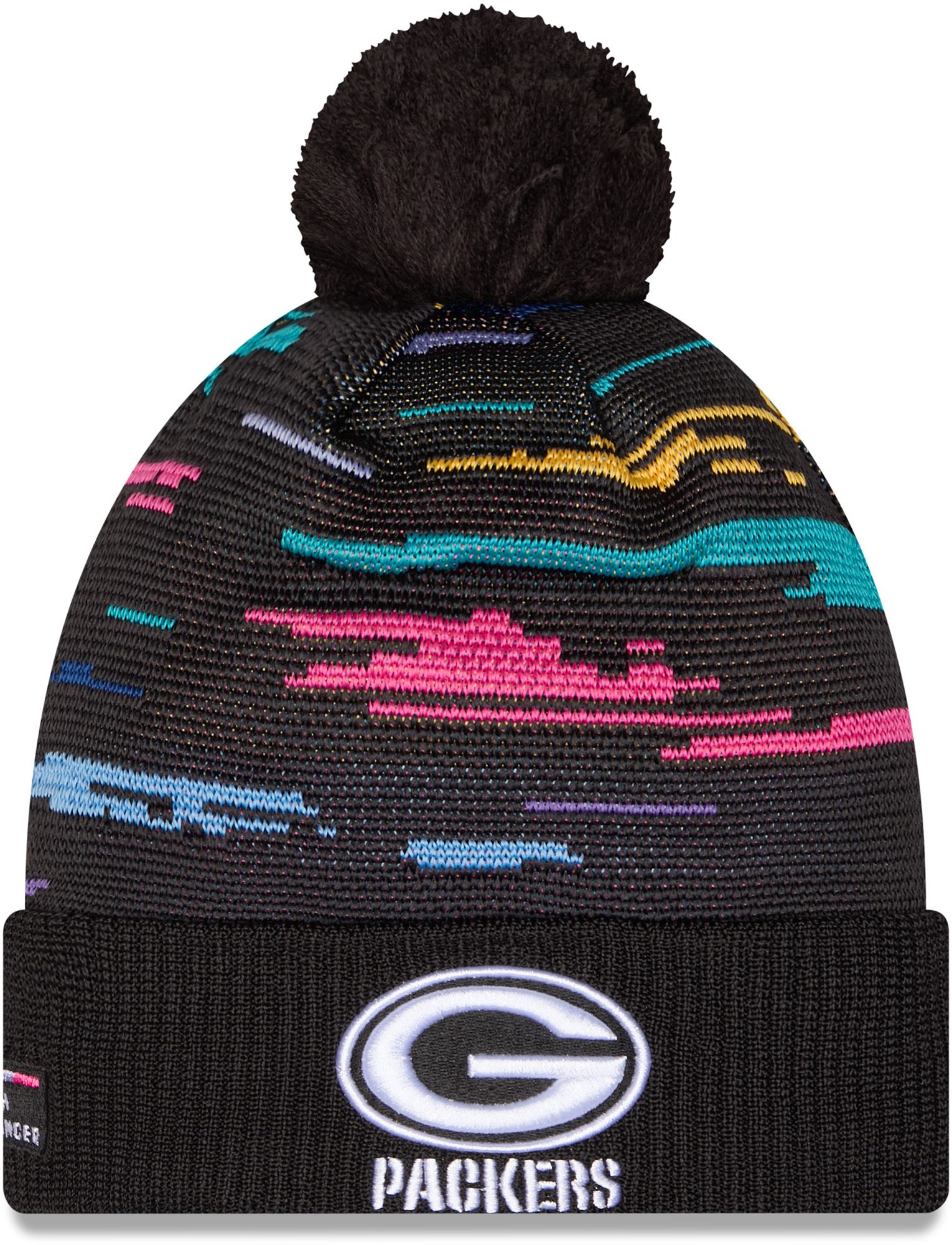 New Era Adult Green Bay Packers Crucial Catch Knit Beanie