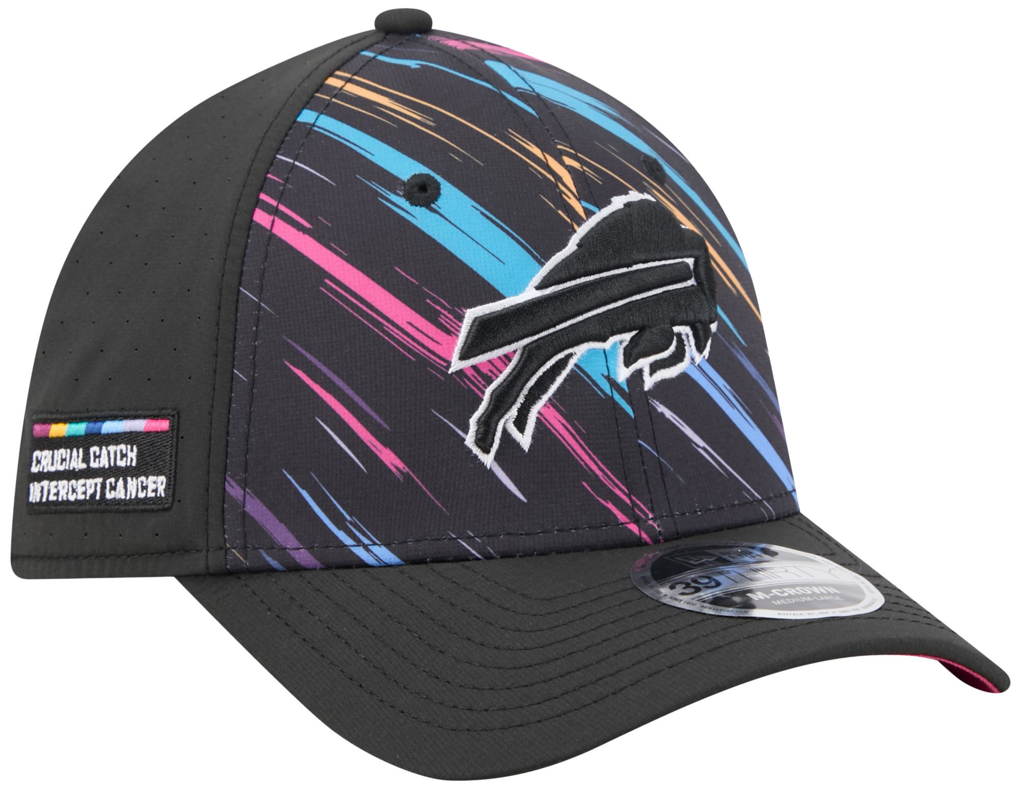 New Era Adult Buffalo Bills Crucial Catch 39Thirty Stretch Fit Hat