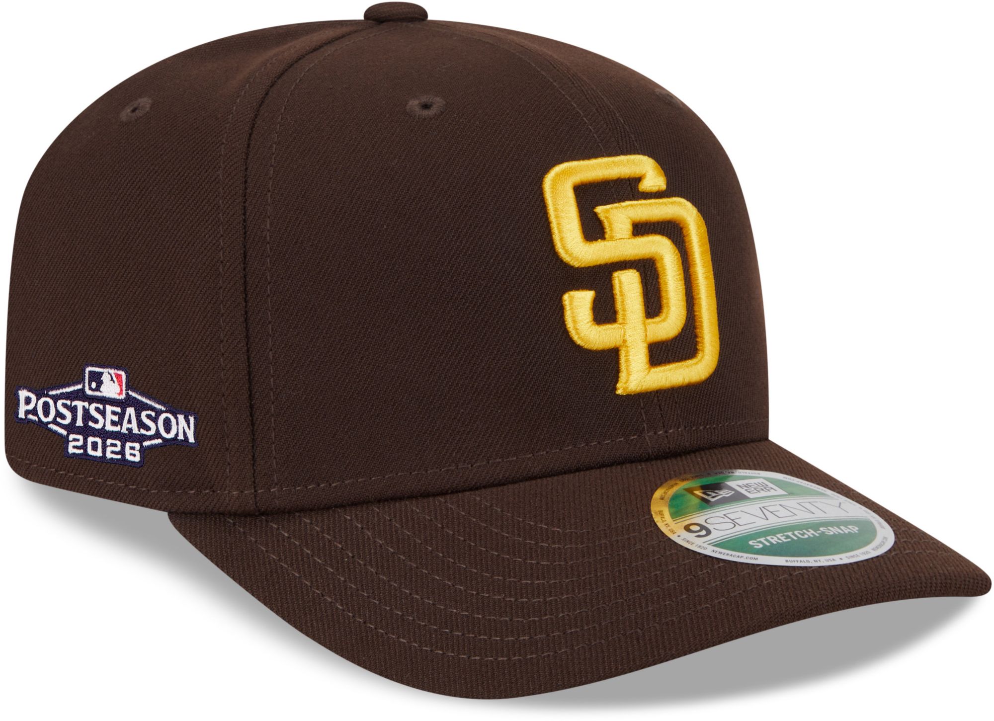 New Era Adult San Diego Padres Postseason Participant 2026 Game 9Seventy Adjustable Hat