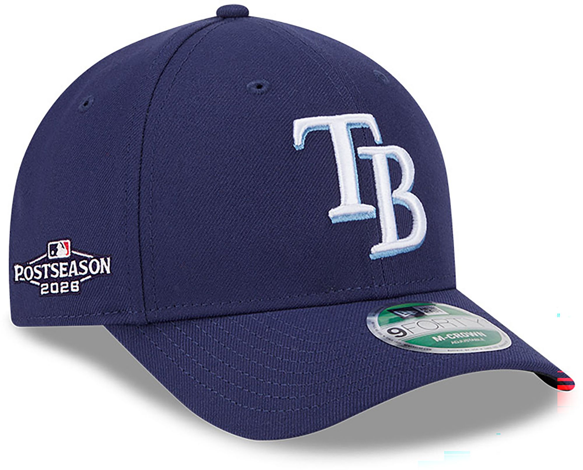 New Era Adult Tampa Bay Rays Postseason Participant 2026 Game 9Forty Adjustable Hat