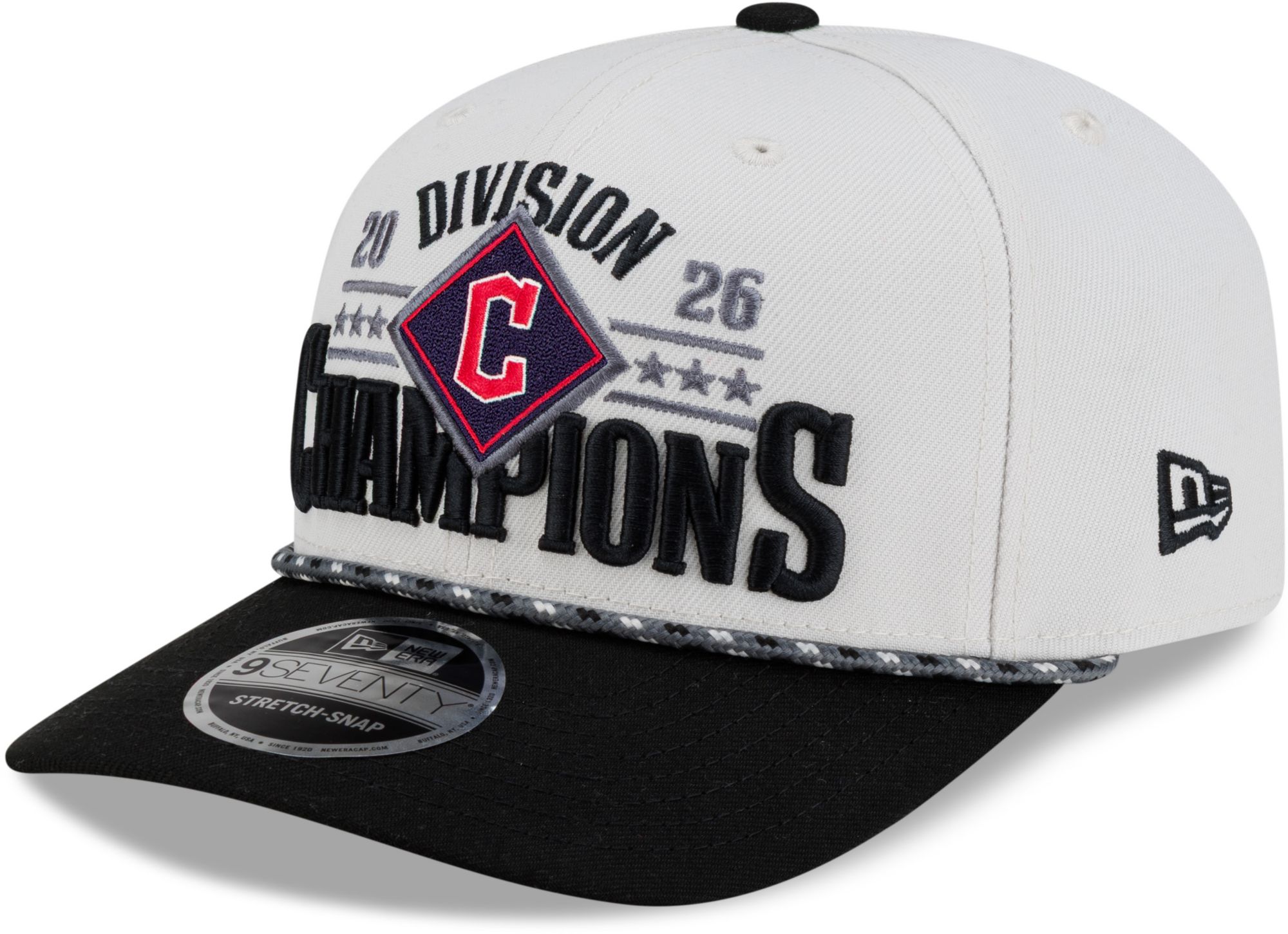 New Era Adult Cleveland Guardians Division Champs 2026 9Seventy Adjustable Hat