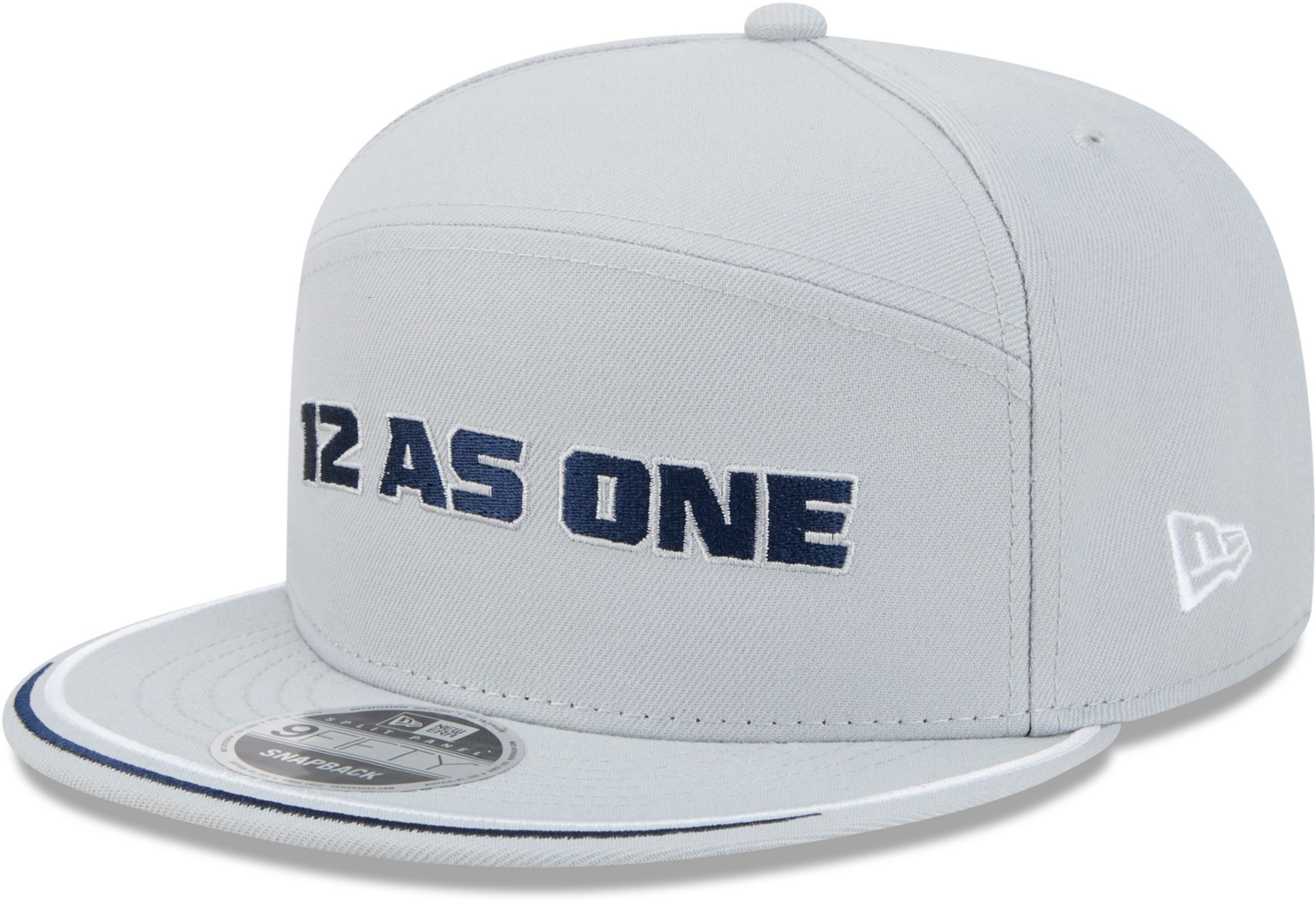 New Era Adult Seattle Seahawks NFL Rivalries Split Panel 9Fifty Adjustable Hat