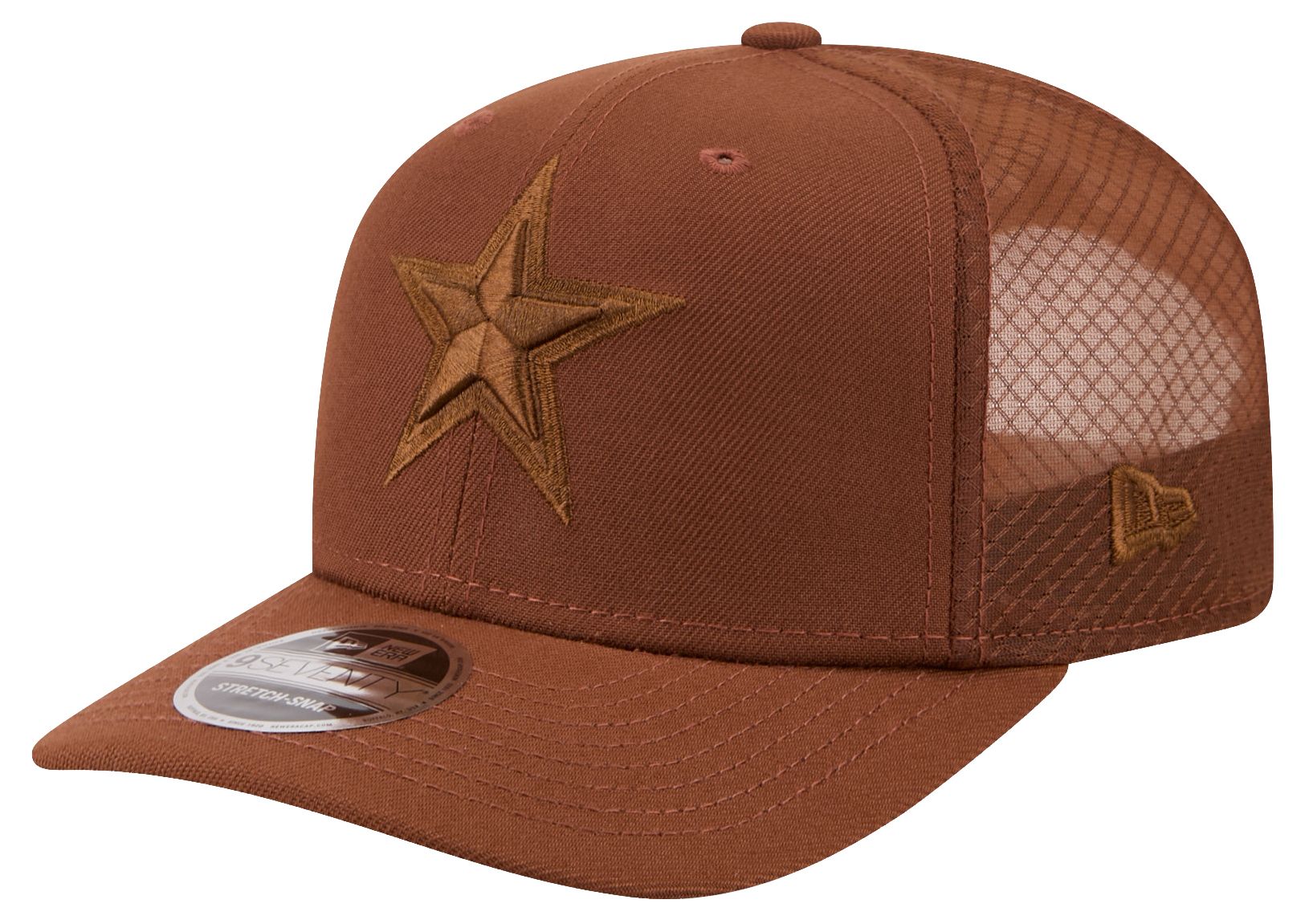 New Era Adult Dallas Mavericks Brown Color Pack 9Seventy Adjustable Hat