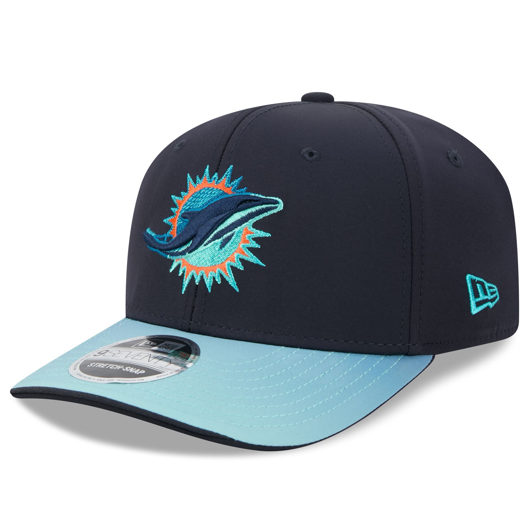 New Era Adult Miami Dolphins NFL Rivalries 9Seventy Adjustable Stretch-Snap Hat