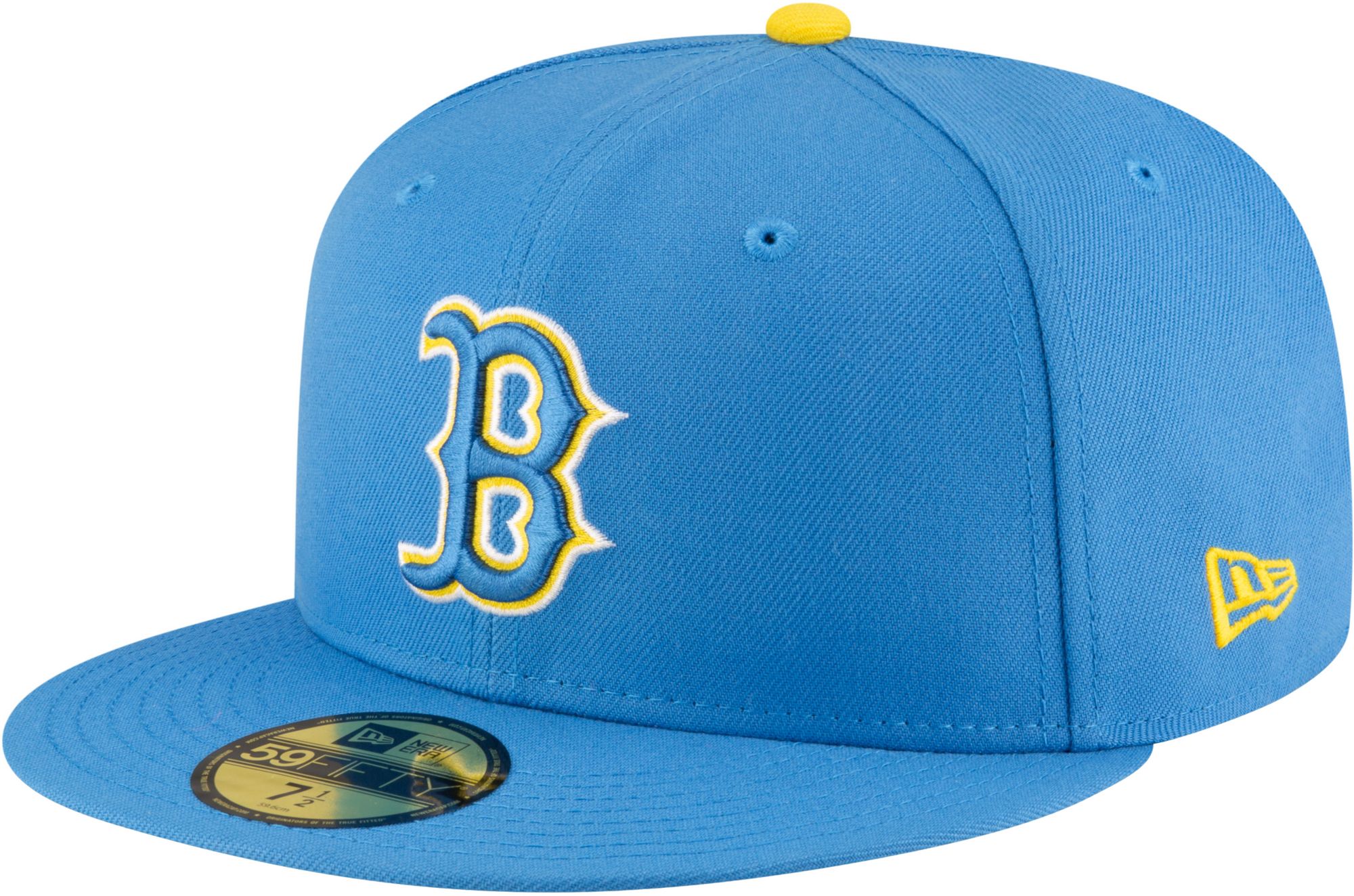 New Era Adult Boston Red Sox Light Blue 59Fifty Fitted Hat