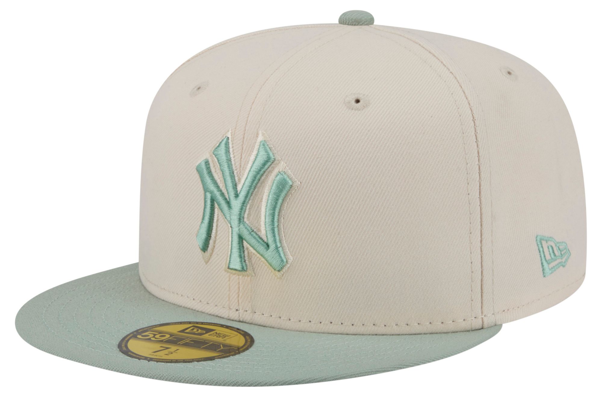 New Era Adult New York Yankees Cream Two Tone Color Pack 59Fifty Fitted Hat