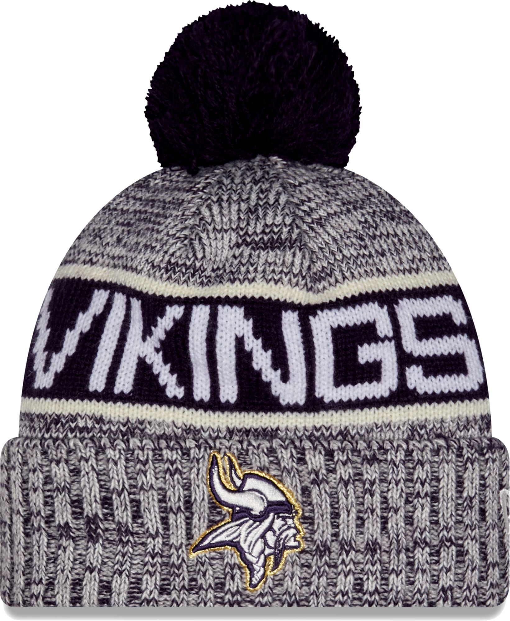 New Era Adult Minnesota Vikings NFL Rivalries Knit Beanie