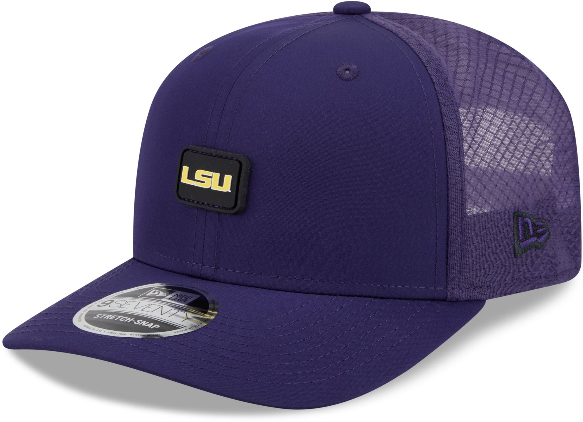 New Era Adult LSU Tigers Purple Micro Badge 9Seventy Adjustable Hat