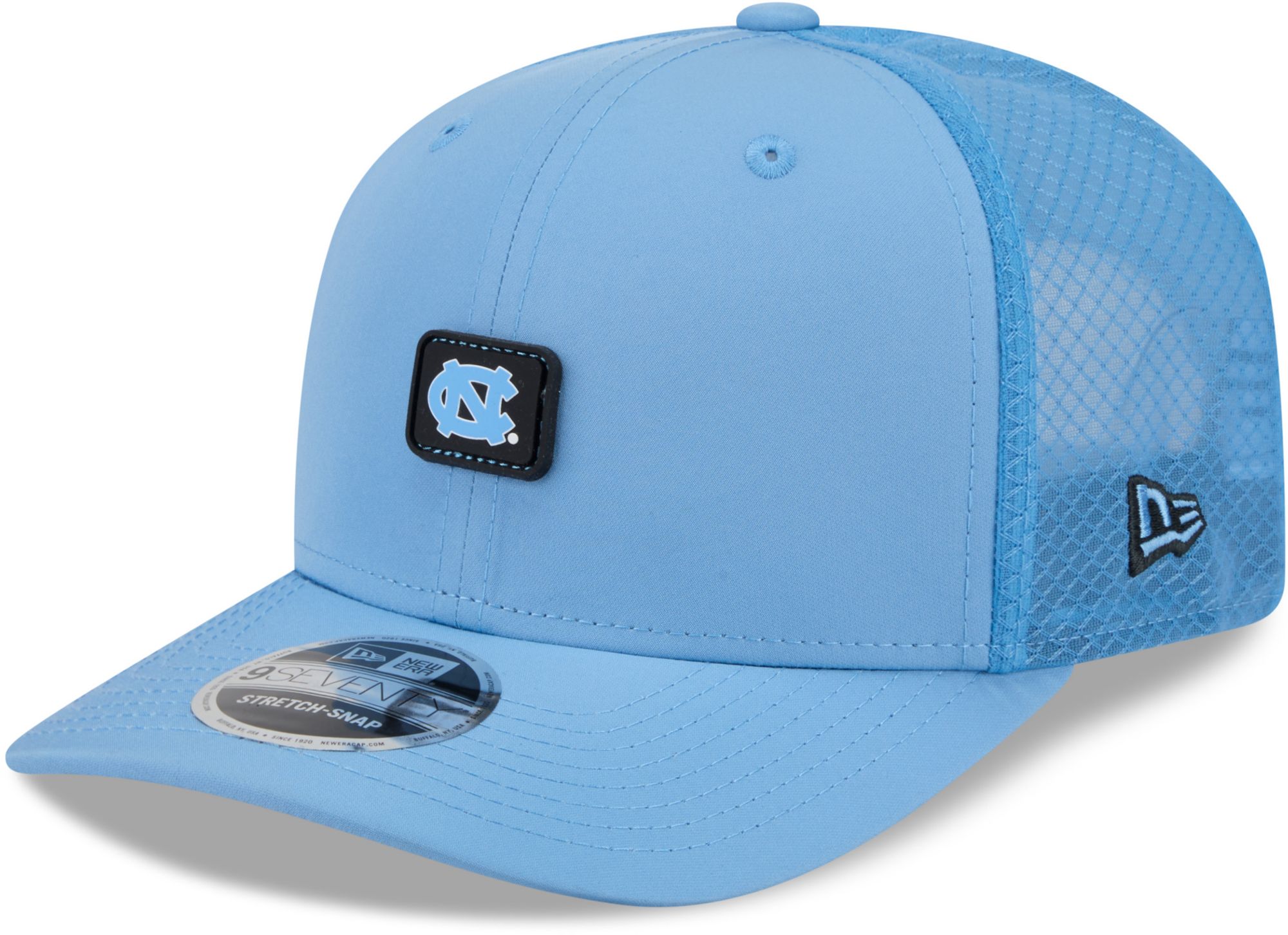 New Era Adult North Carolina Tar Heels Light Blue Micro Badge 9Seventy Adjustable Hat
