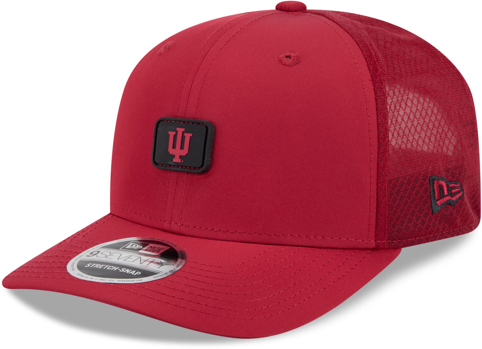 New Era Adult Indiana Hoosiers Red Micro Badge 9Seventy Adjustable Hat