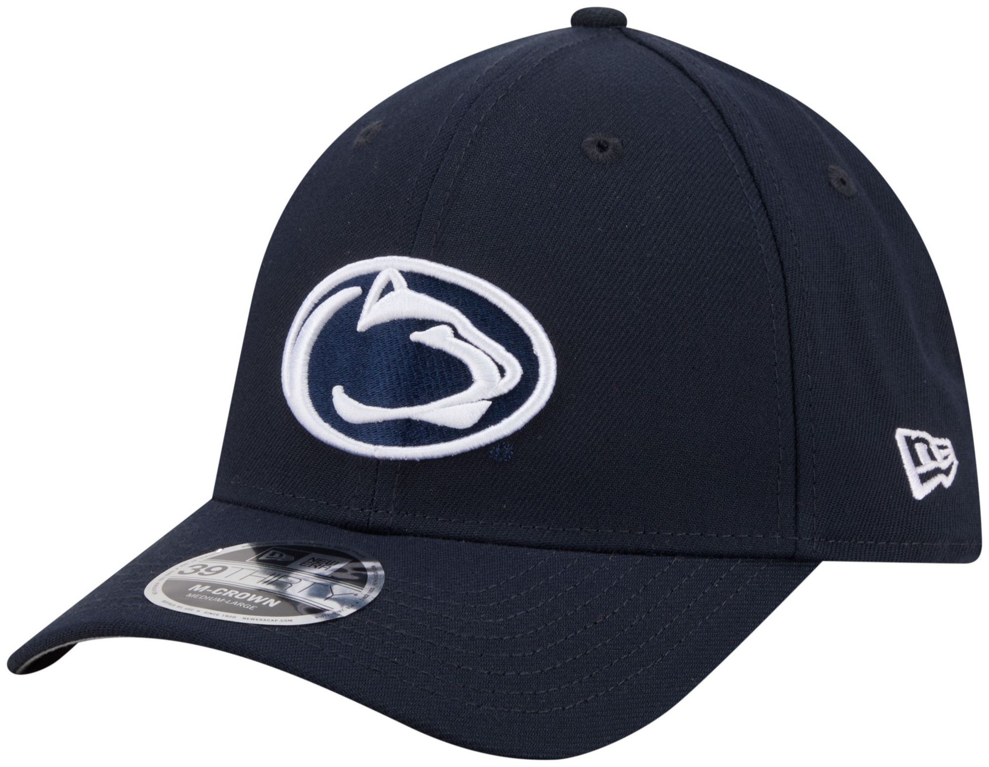 New Era Adult Penn State Nittany Lions Navy College Team 39Thirty Stretch Fit Hat