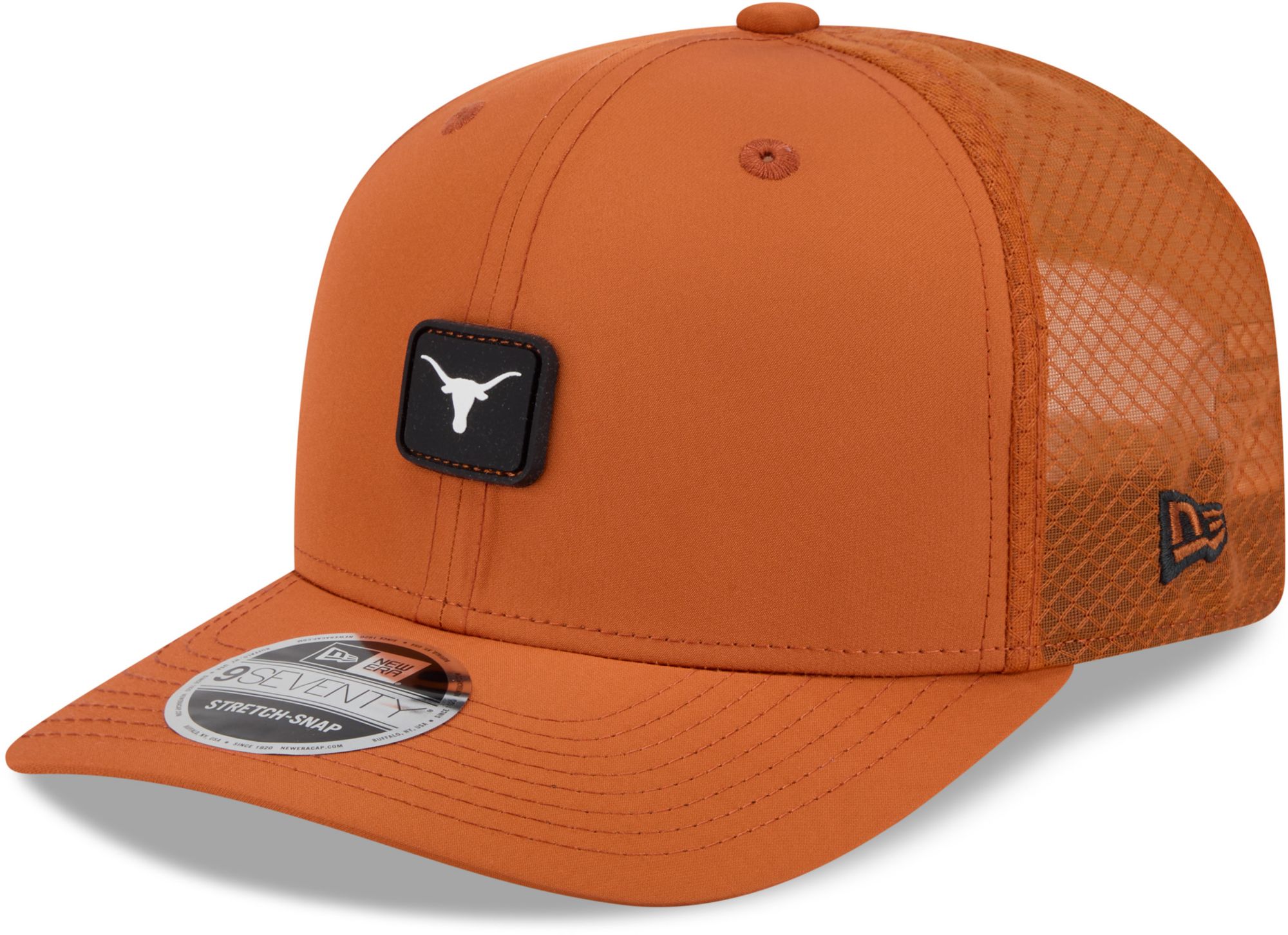 New Era Adult Texas Longhorns Orange Micro Badge 9Seventy Adjustable Hat