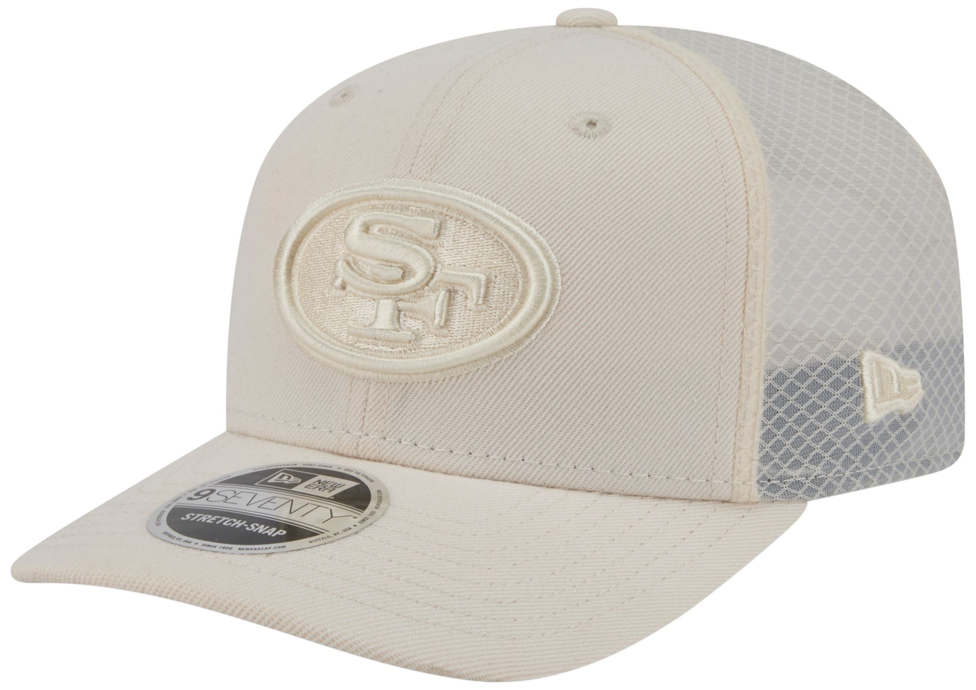 New Era Adult San Francisco 49ers Beige Color Pack 9Seventy Adjustable Hat