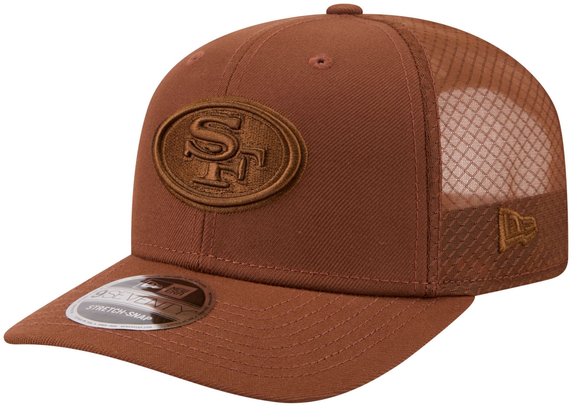 New Era Adult San Francisco 49ers Brown Color Pack 9Seventy Adjustable Hat