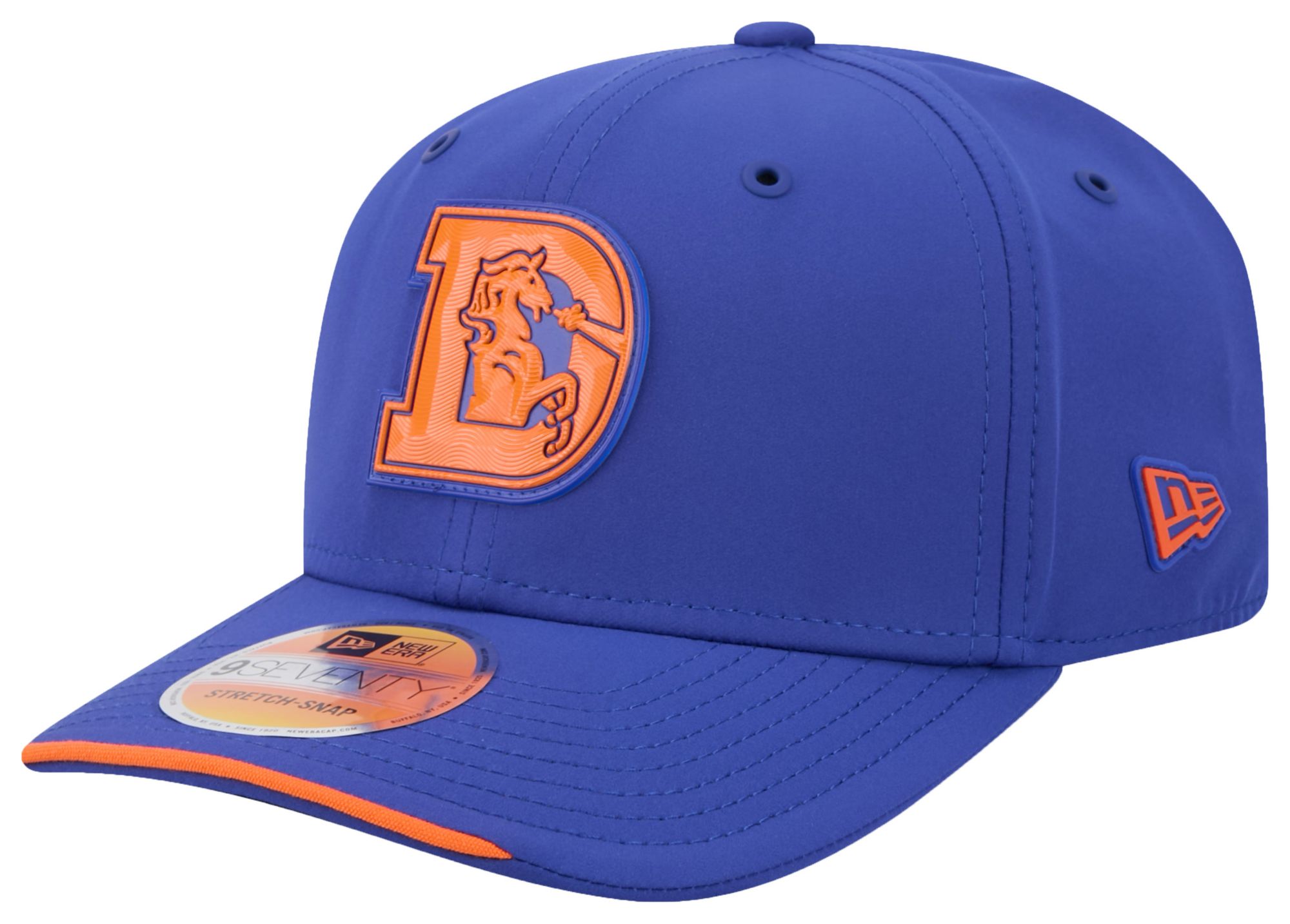 New Era Adult Denver Broncos Blue Sideline 9Seventy Adjustable Hat