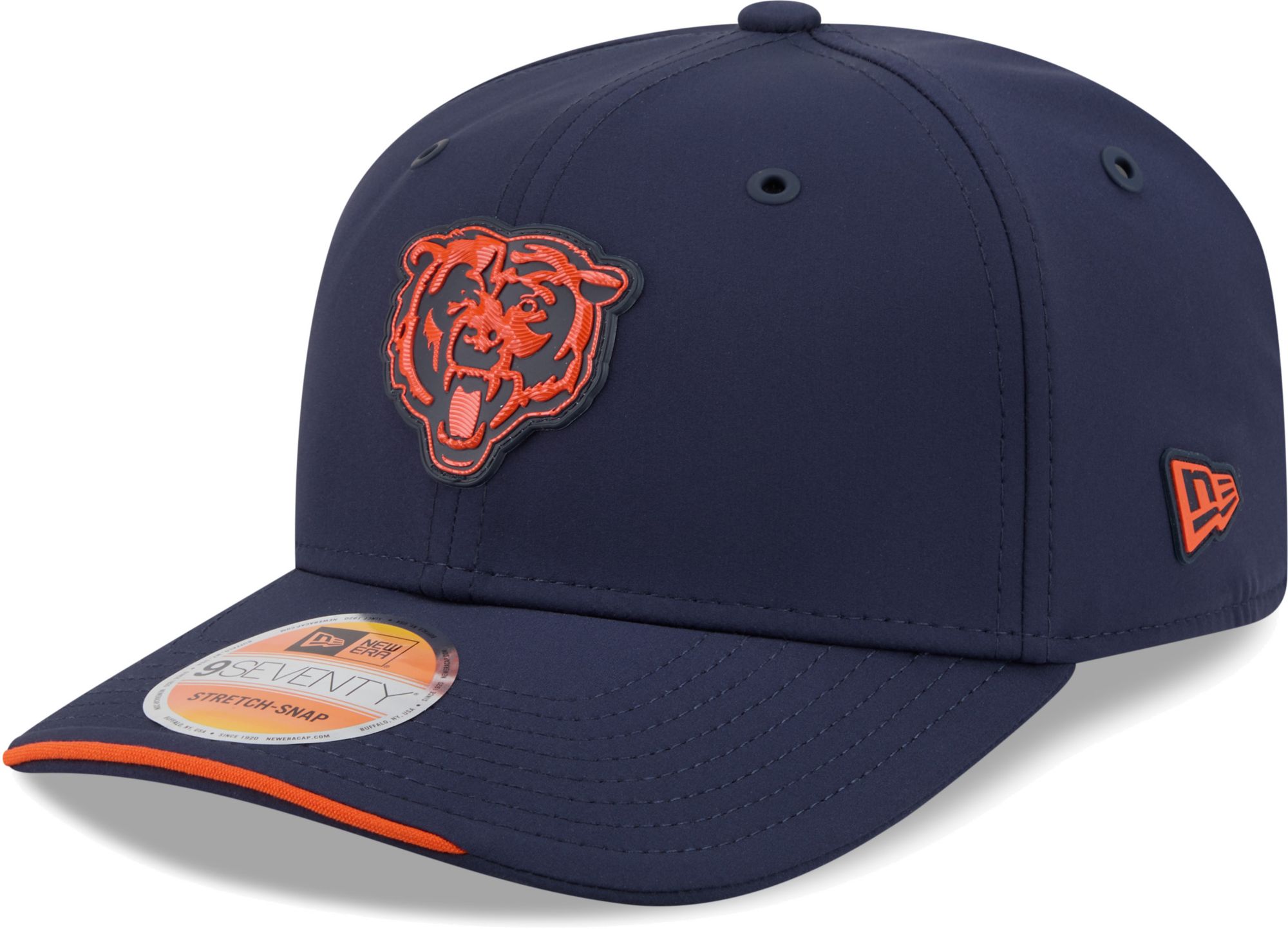 New Era Adult Chicago Bears Navy Sideline 9Seventy Adjustable Hat
