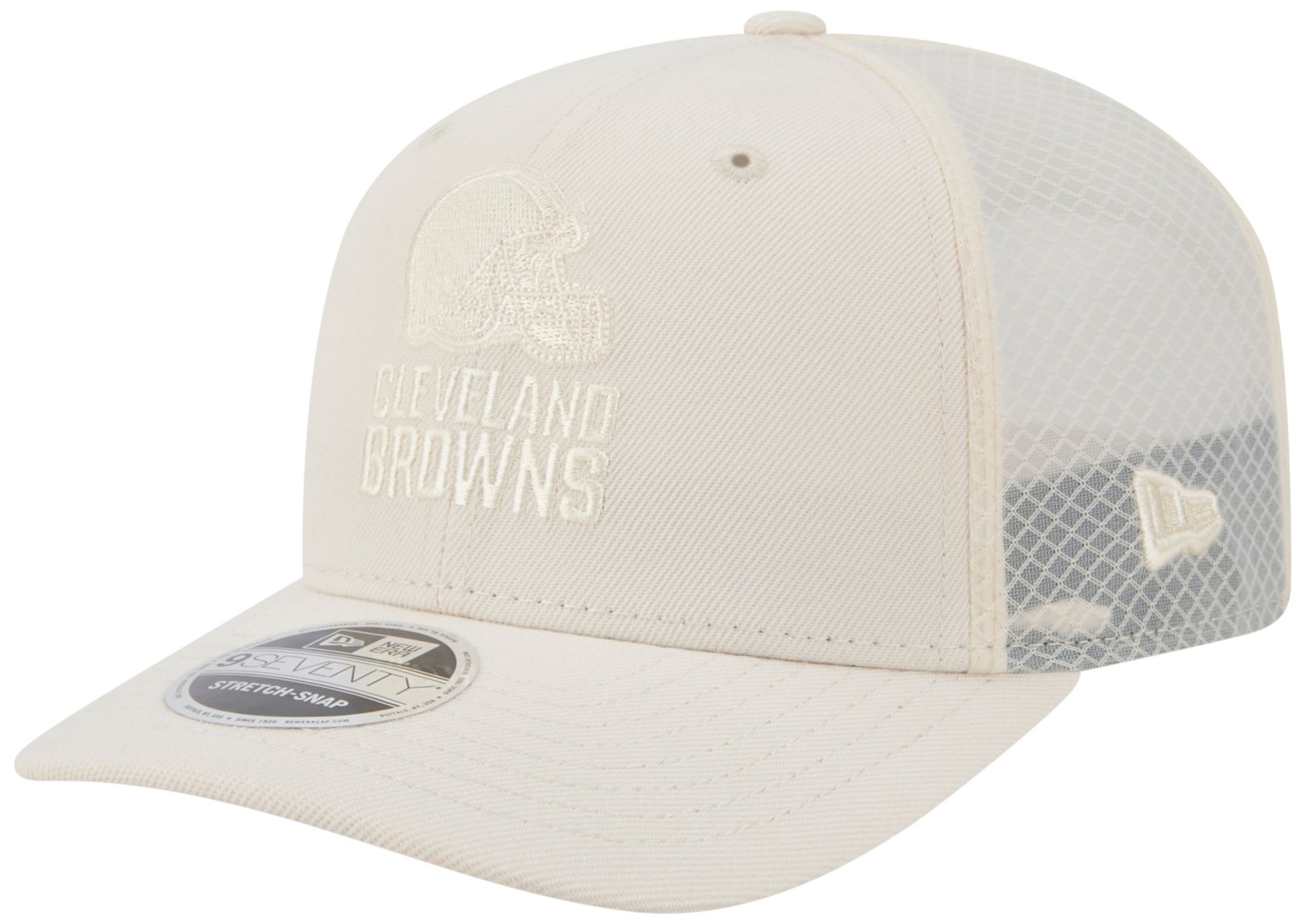New Era Adult Cleveland Browns Beige Color Pack 9Seventy Adjustable Hat