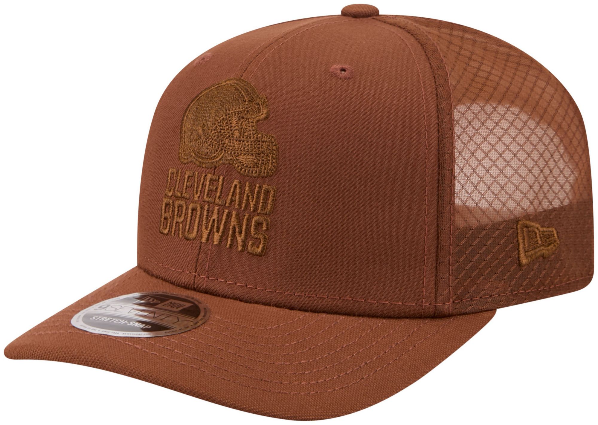 New Era Adult Cleveland Browns Brown Color Pack 9Seventy Adjustable Hat