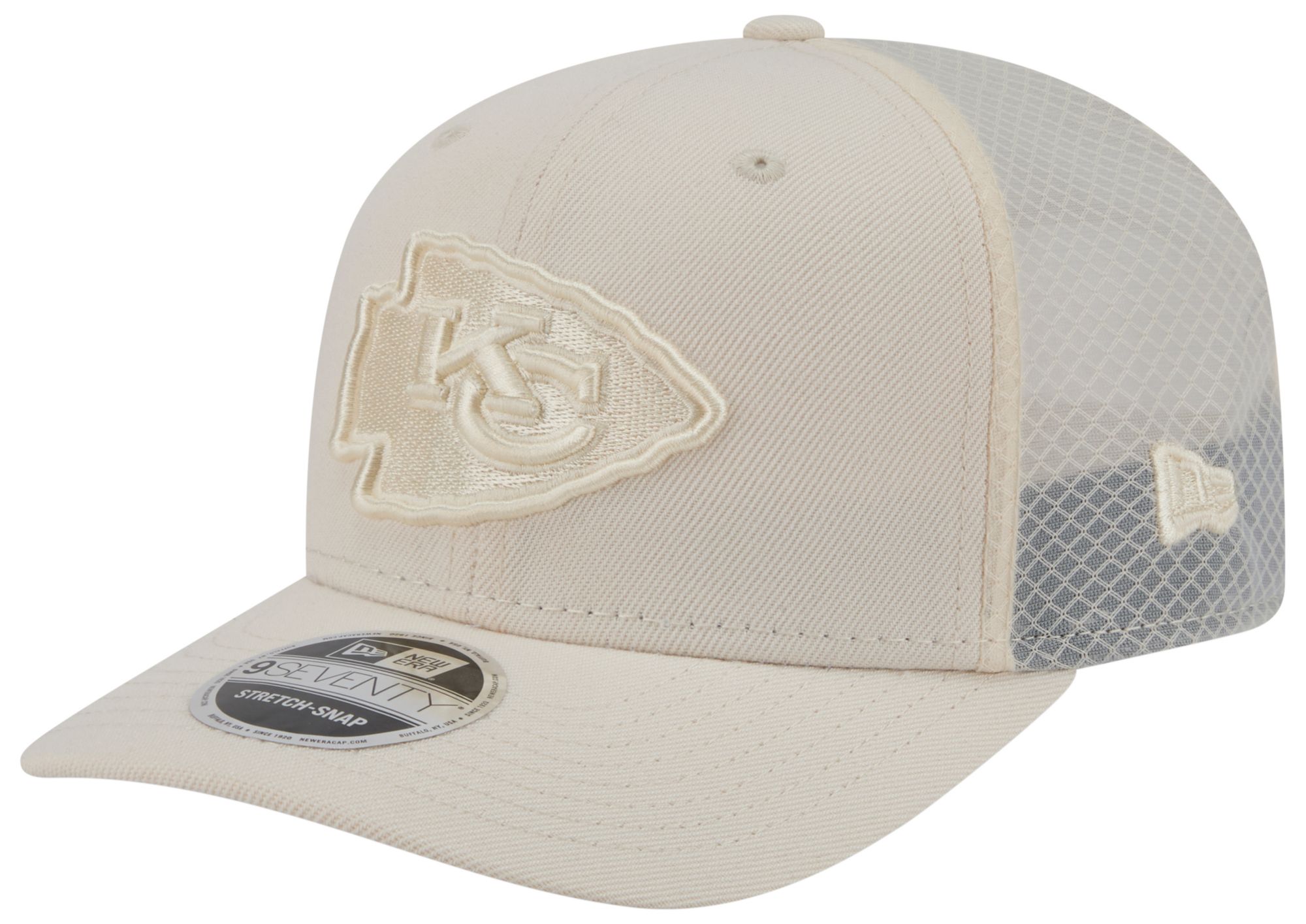 New Era Adult Kansas City Chiefs Beige Color Pack 9Seventy Adjustable Hat