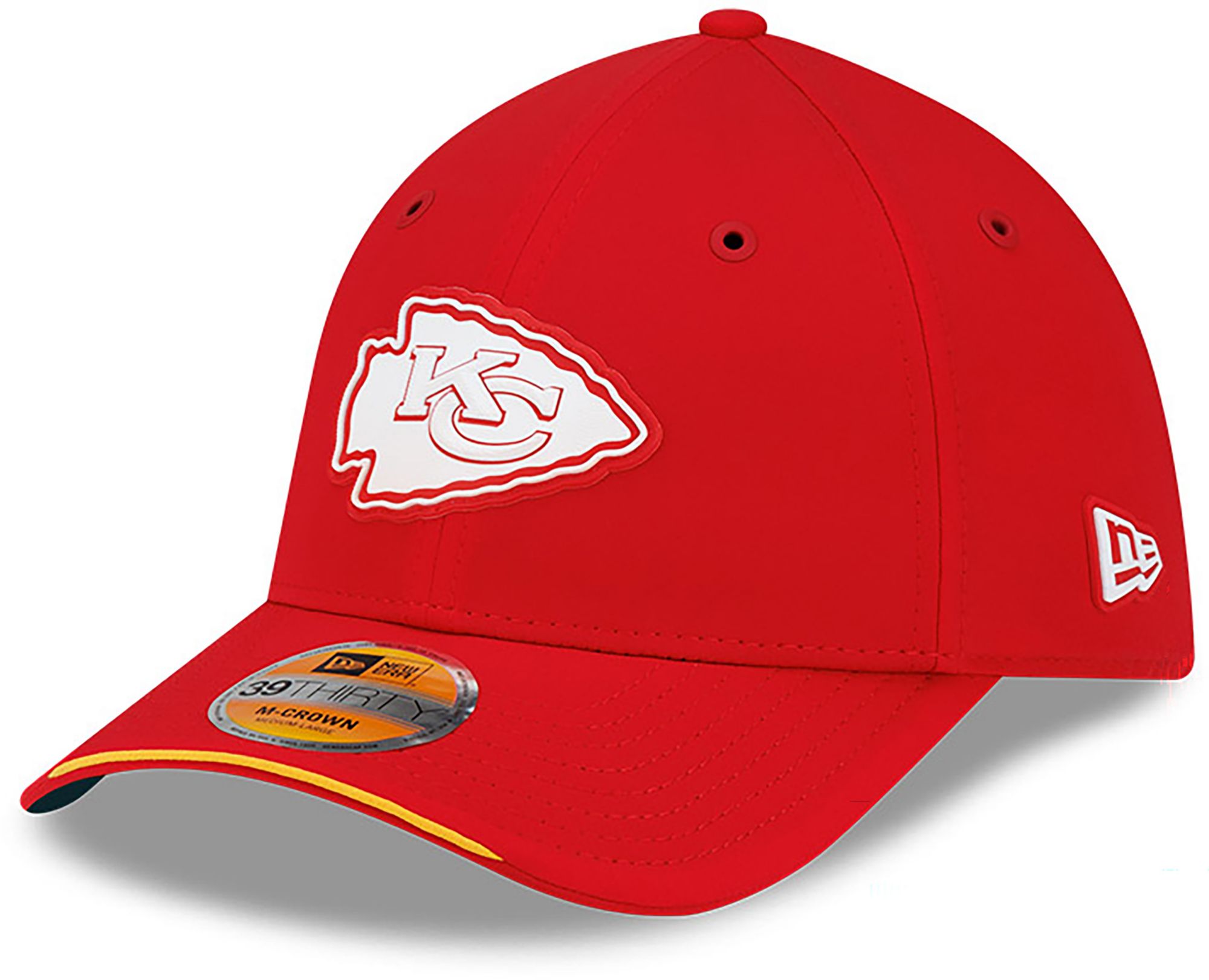 New Era Adult Kansas City Chiefs Red Sideline 39Thirty Stretch Fit Hat