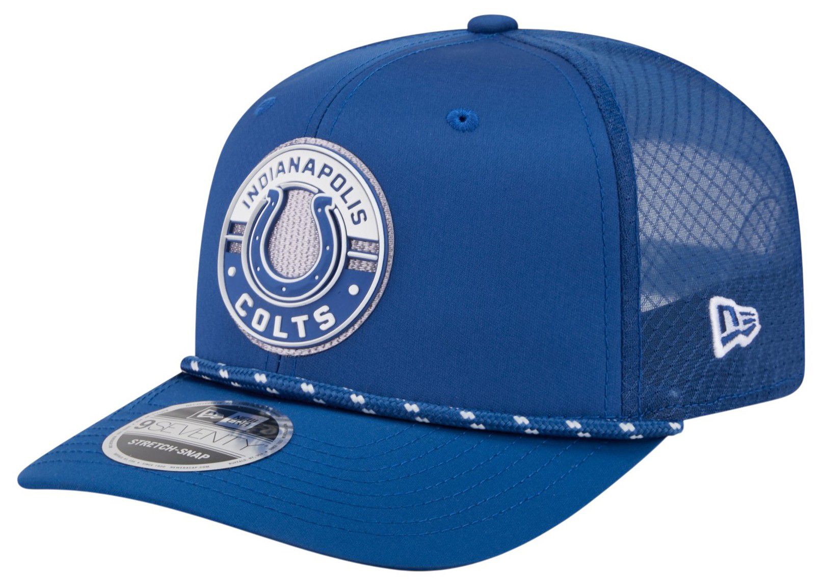 New Era Adult Indianapolis Colts Blue Game 9Seventy Adjustable Hat