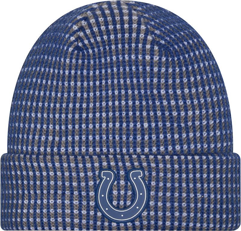New Era Adult Indianapolis Colts Sideline Cuffed Knit Beanie