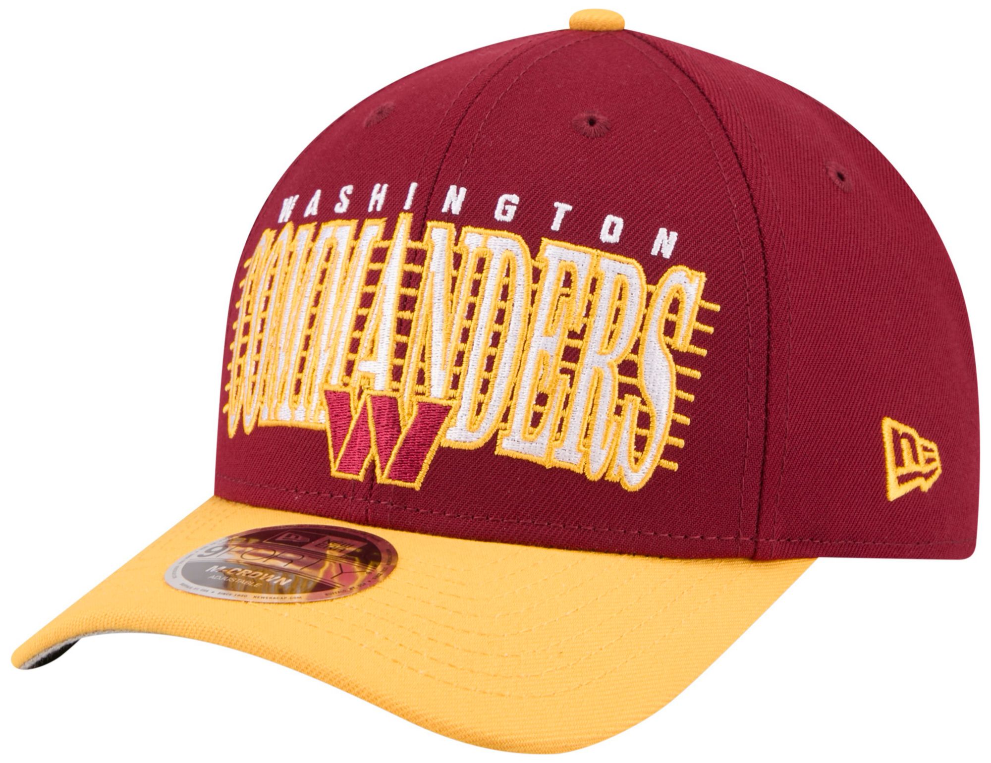 New Era Adult Washington Commanders Red Loyal 9Forty Adjustable Hat