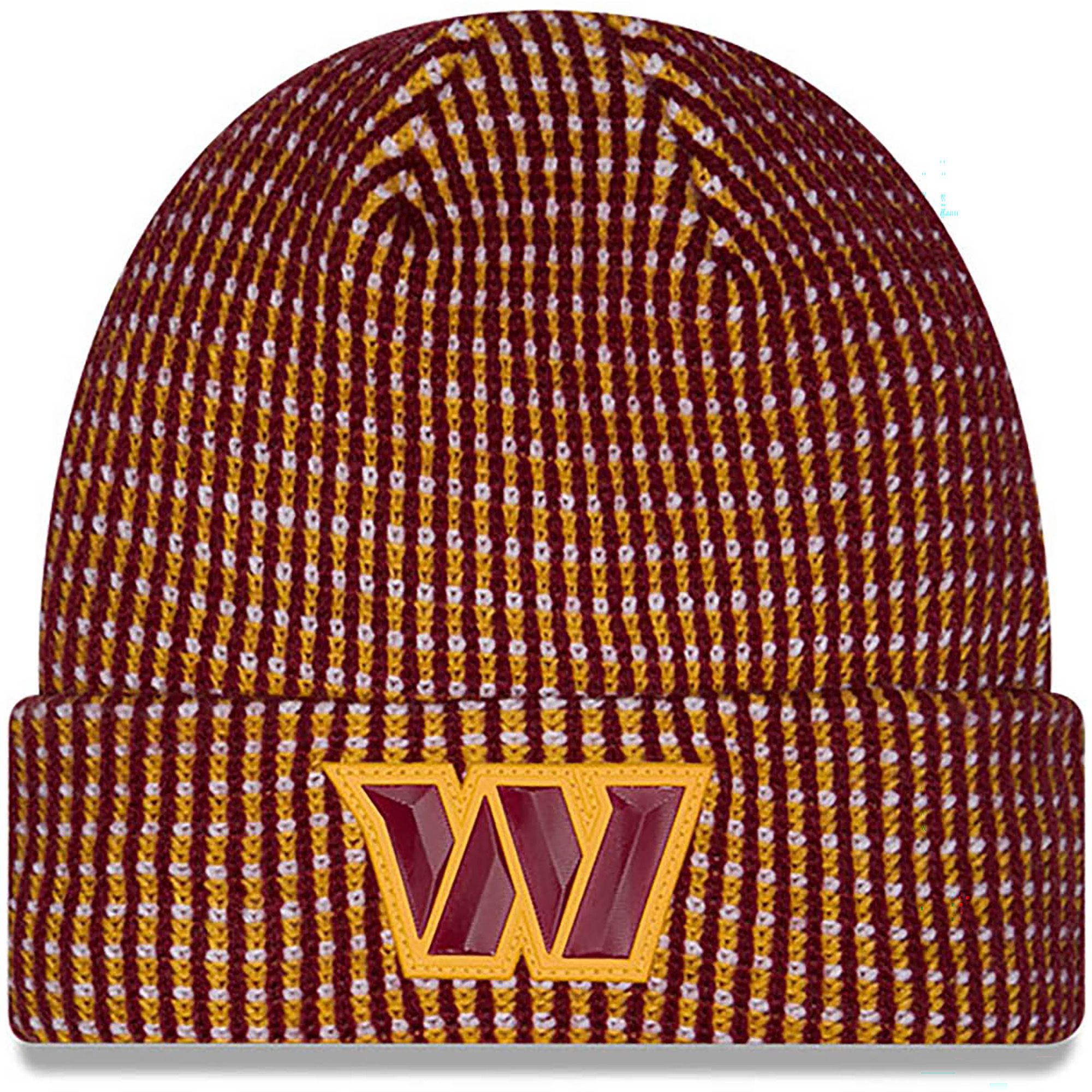 New Era Adult Washington Commanders Sideline Cuffed Knit Beanie