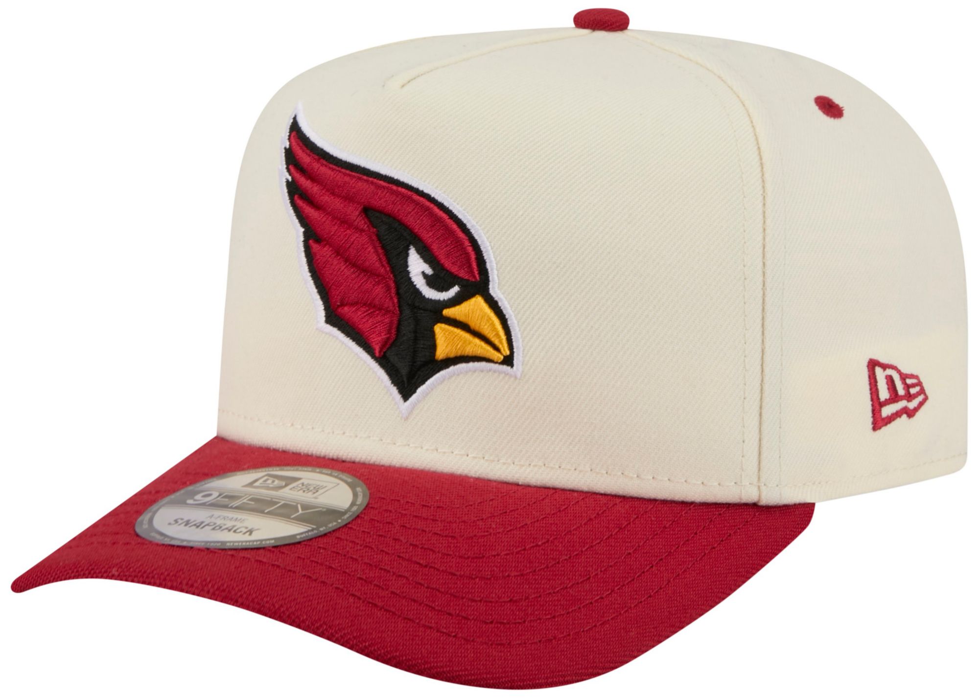 New Era Adult Arizona Cardinals Red Rear Hit A-Frame 9Fifty Adjustable Hat